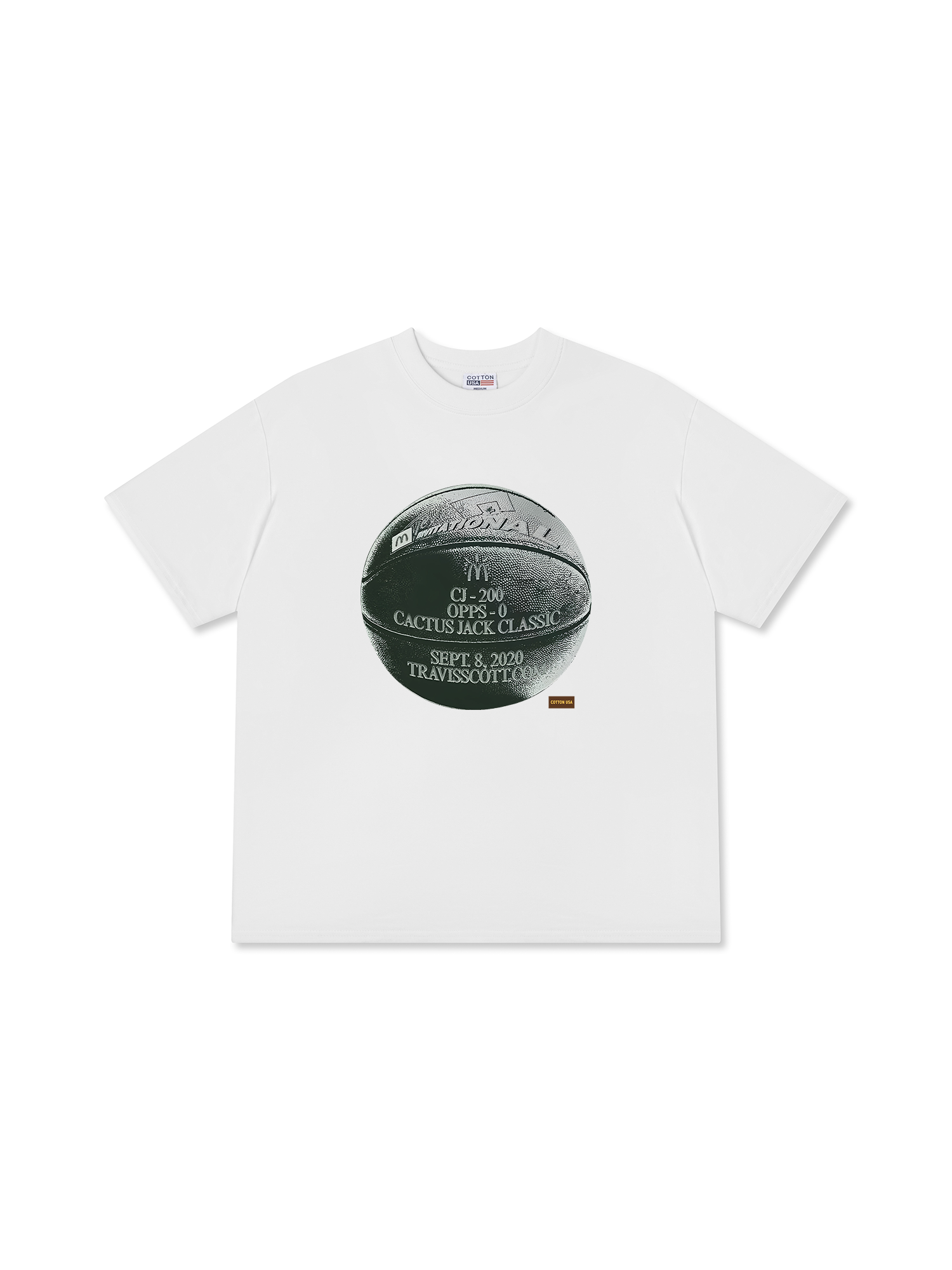 Áo Thun Relaxed Fit Basketball Silver Ball