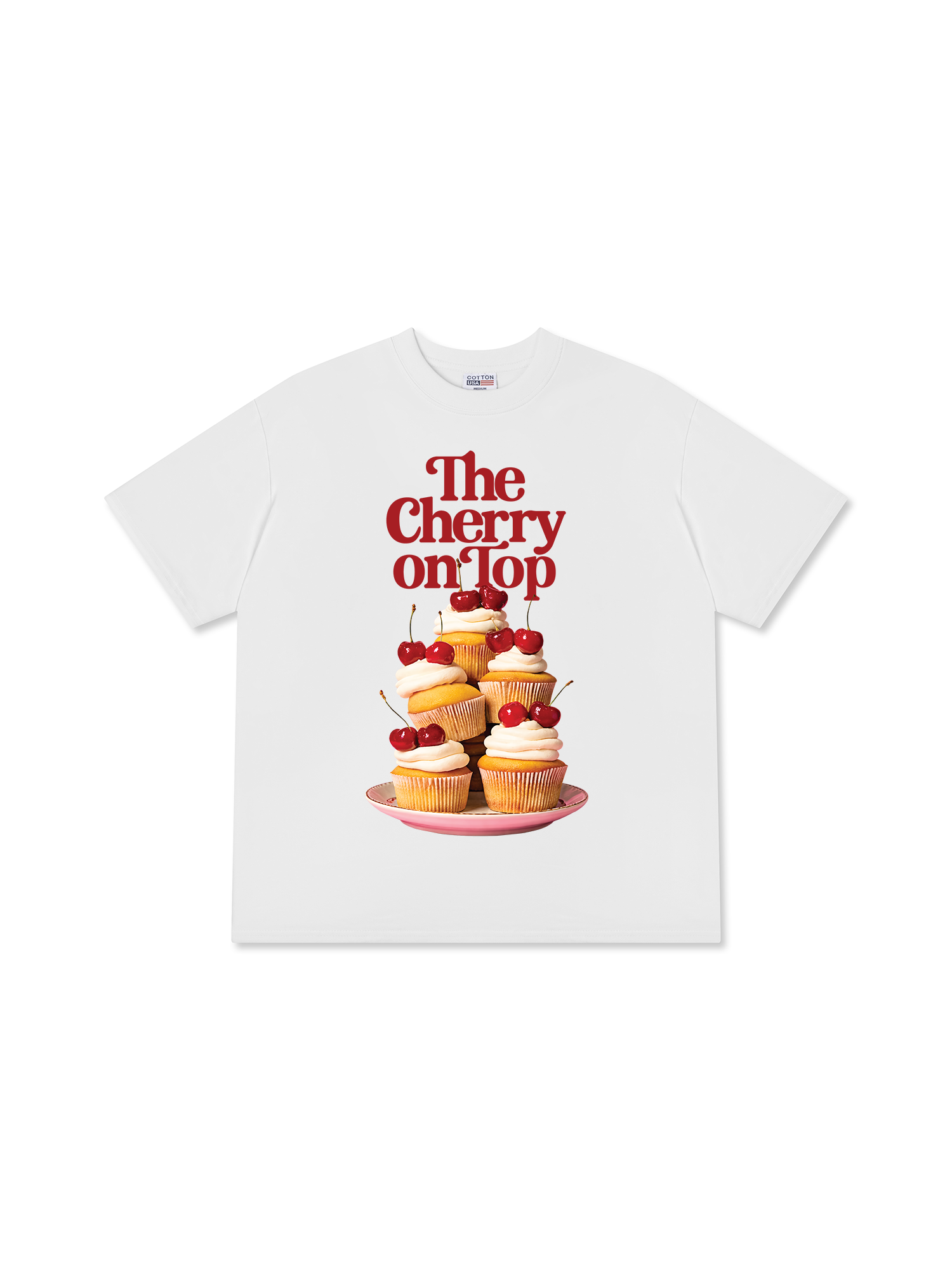 Áo Thun Relaxed Fit Yummy Mood The Cherry On Top