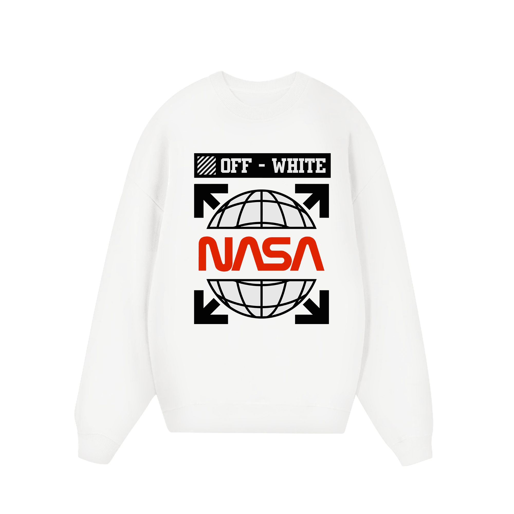 Off White Collab Nasa Sweater