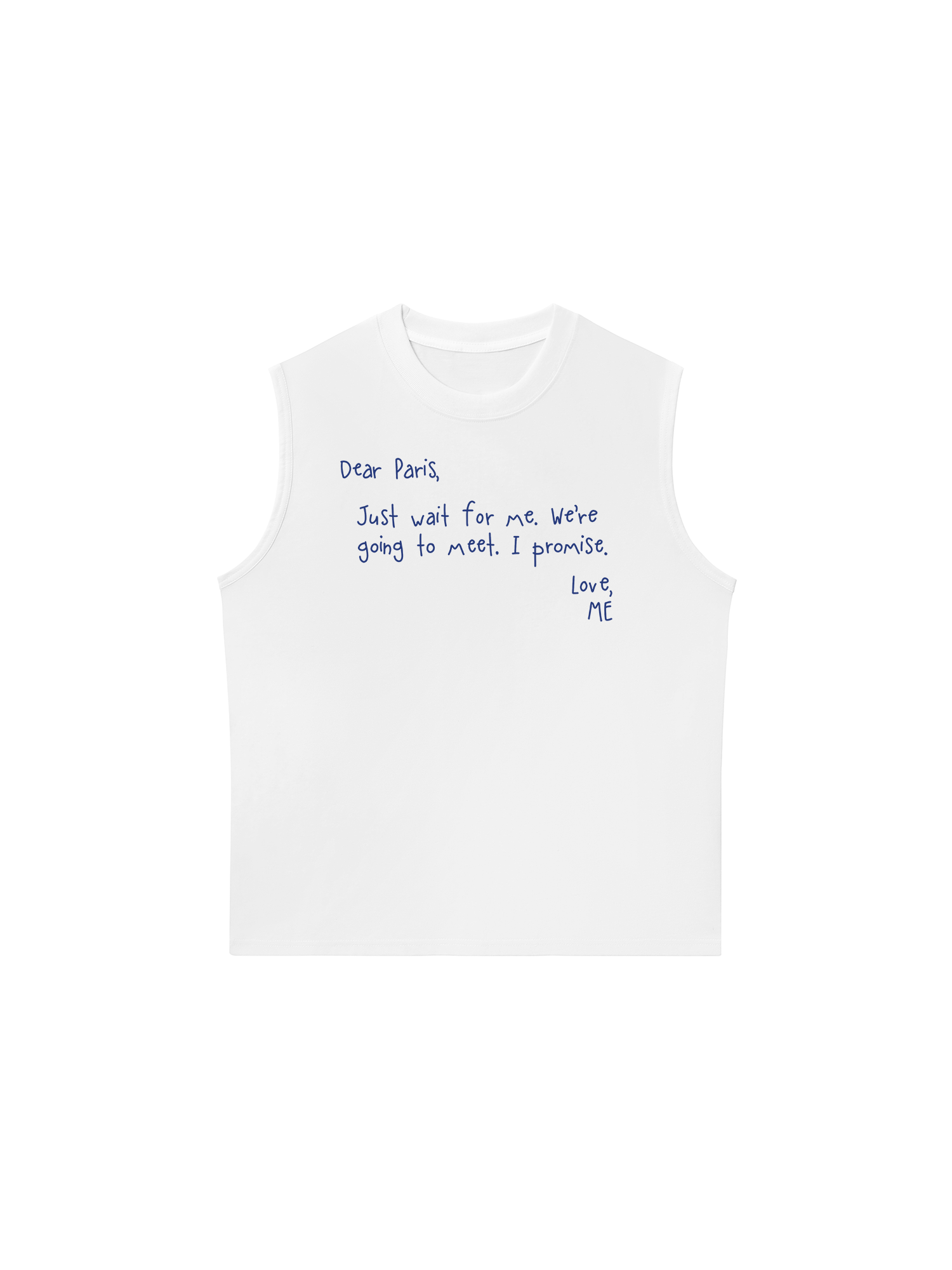 Áo Ba Lỗ Relaxed Fit City Dear Paris