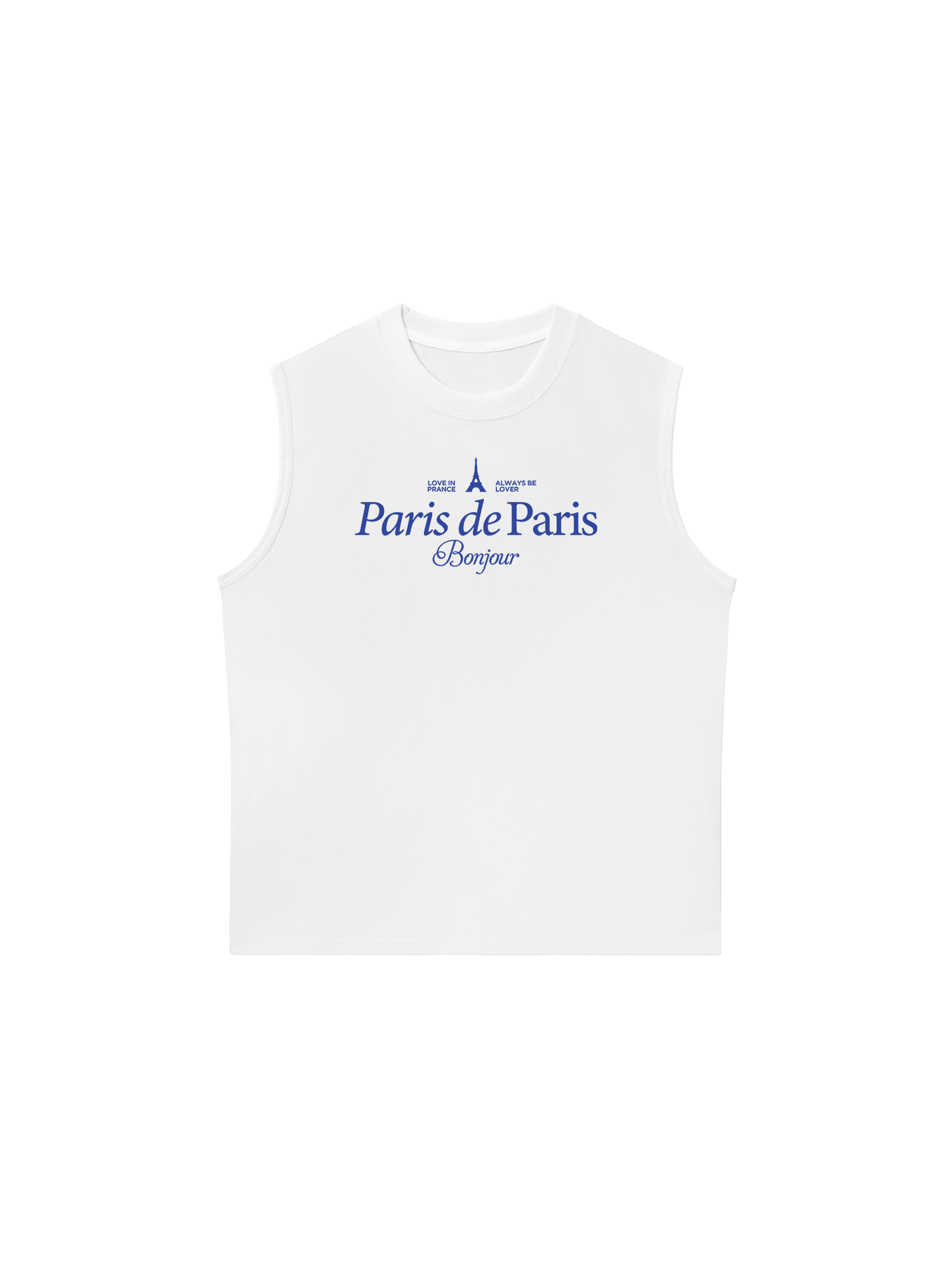 Áo Ba Lỗ Relaxed Fit Paris de Paris