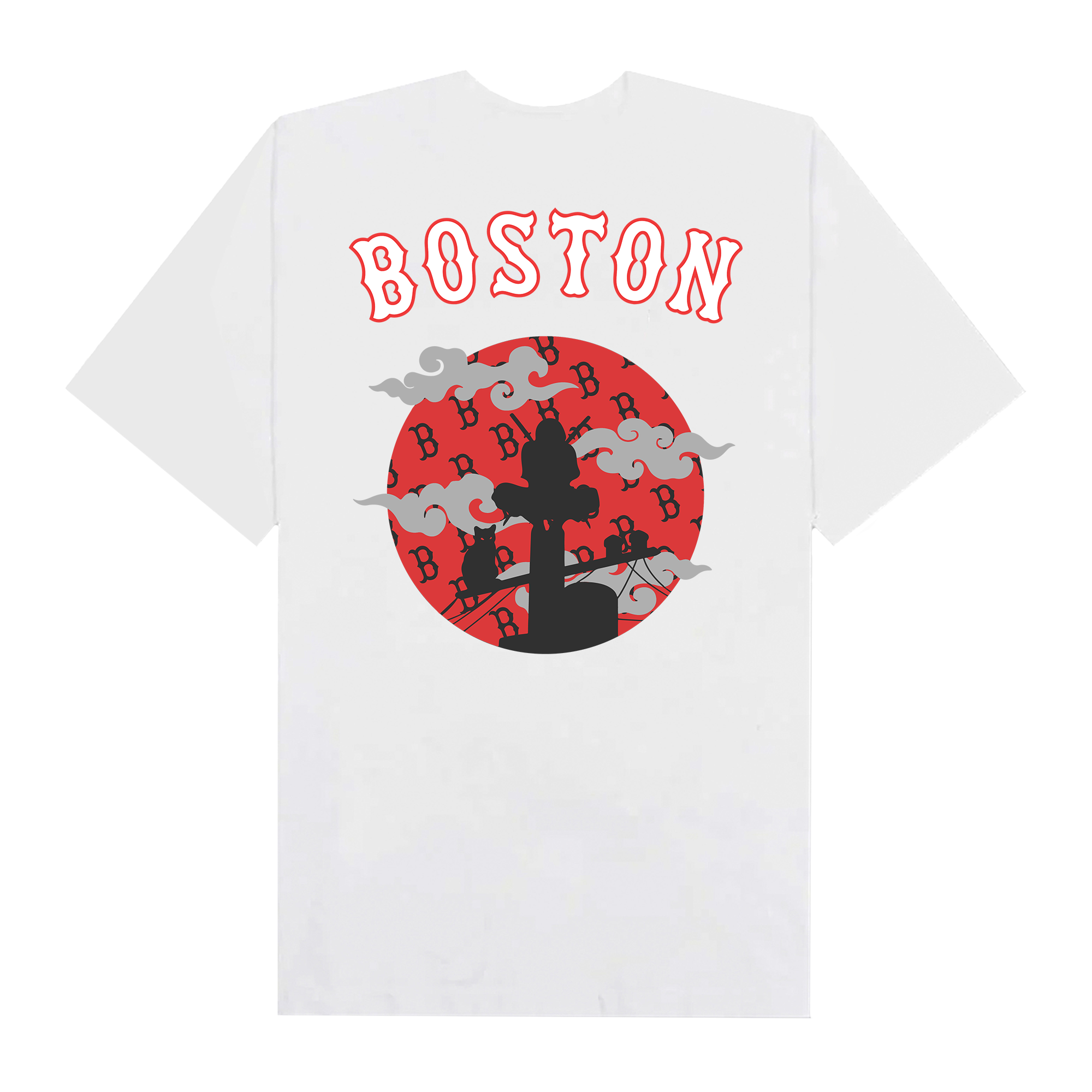 MLB Anime Naruto Itachi Hide Boston T-Shirt