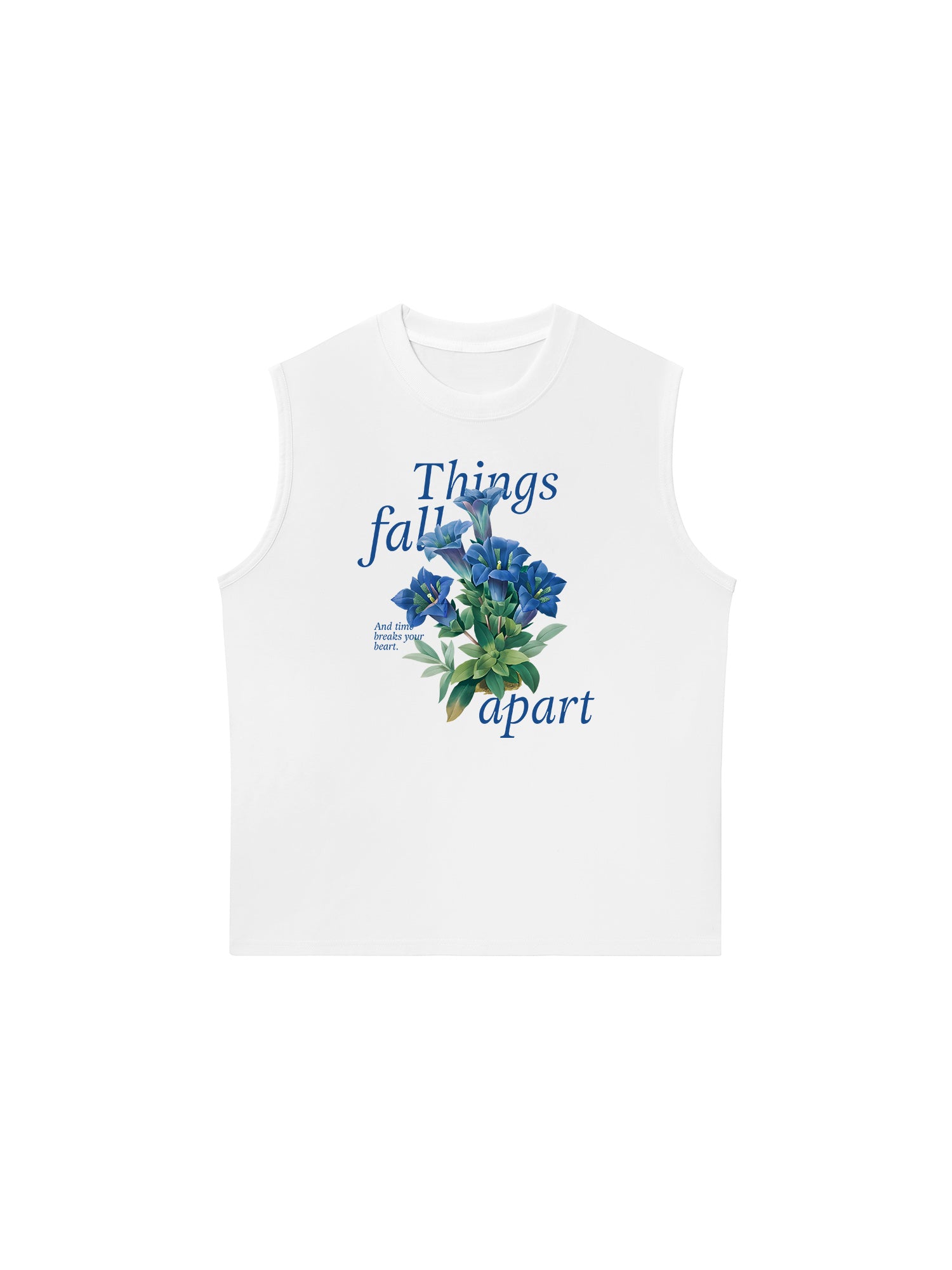Áo Ba Lỗ Relaxed Fit Floral Things Fall Apart