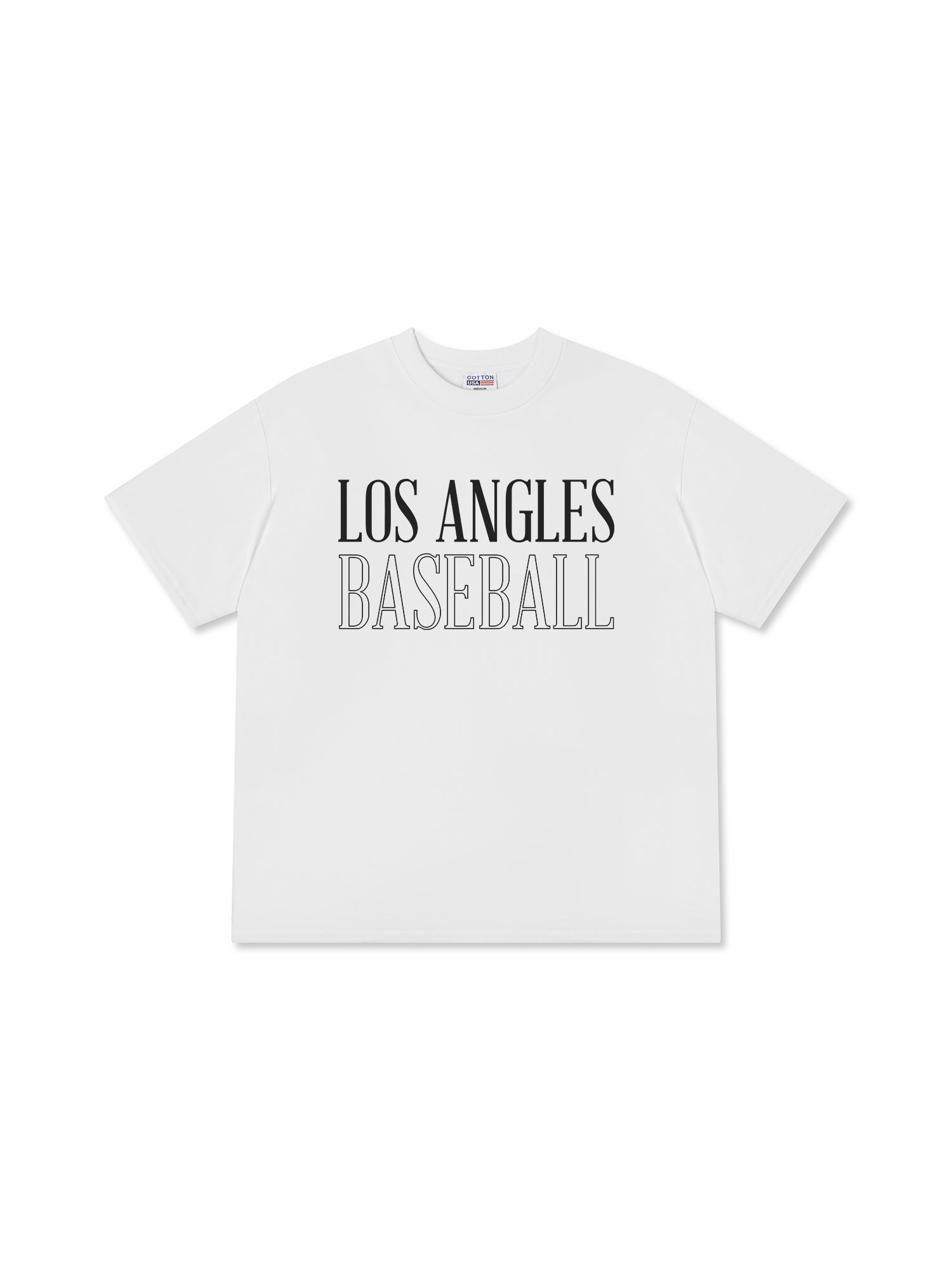 Áo Thun Relaxed Fit Baseball Basic Los Angles