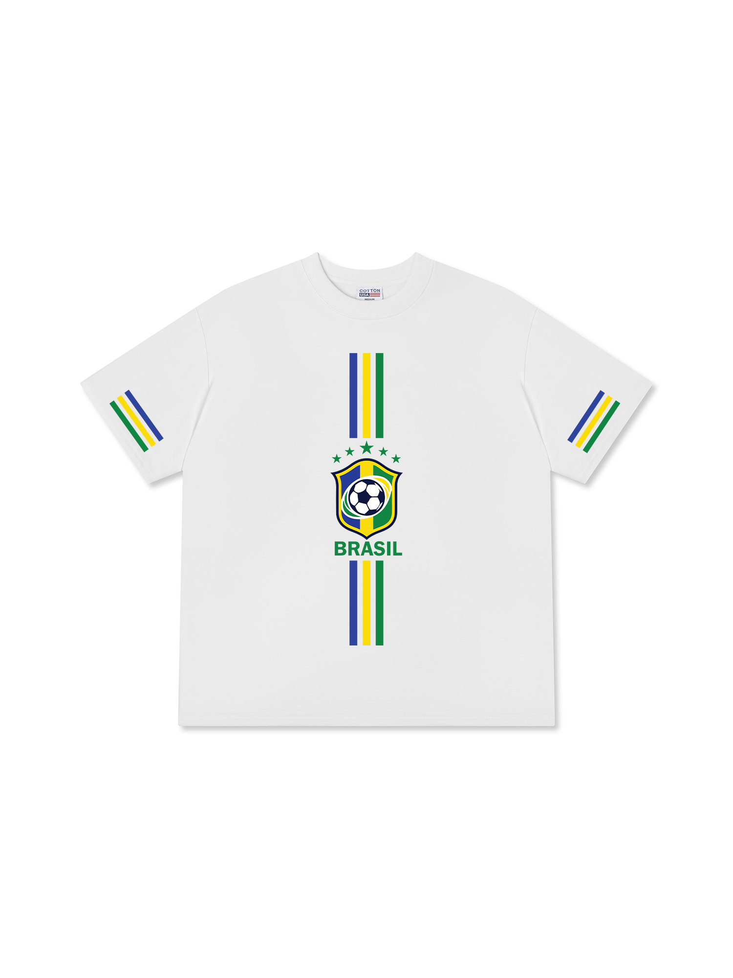 Áo Thun Relaxed Fit Soccer World Cup Brasil
