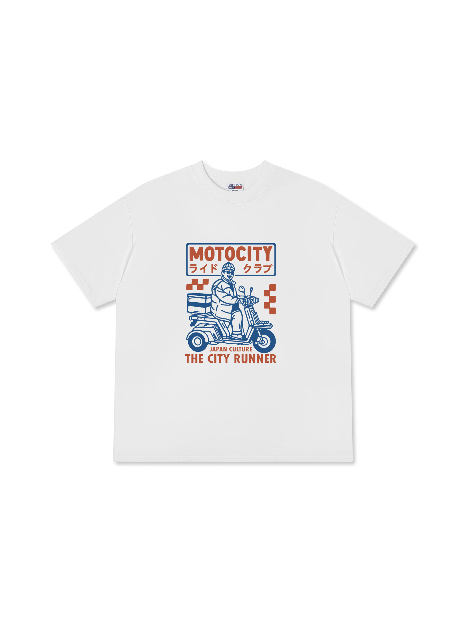 Áo Thun Relaxed Fit Motorbike MOTOCITY