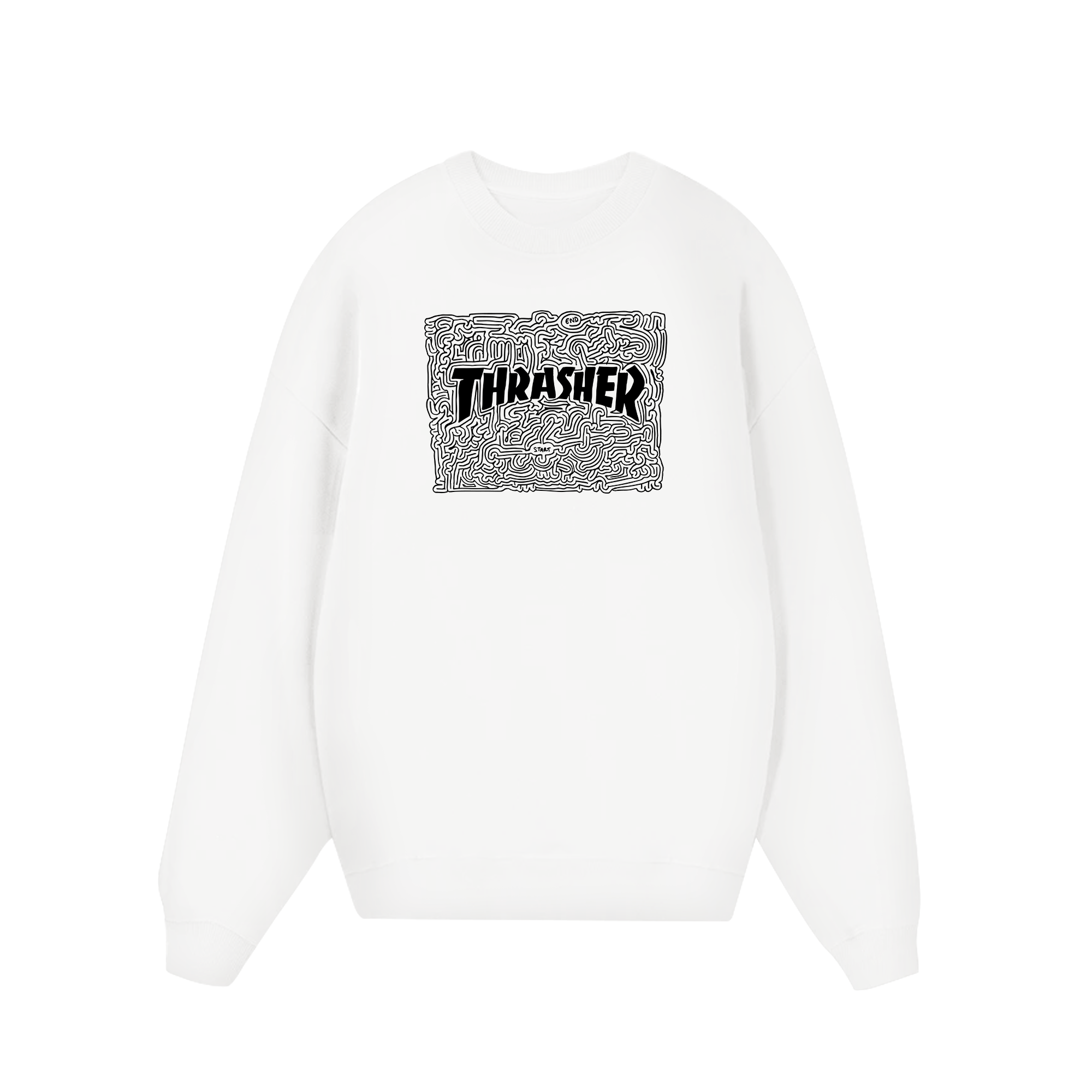 Thrasher Mind Maze Sweater