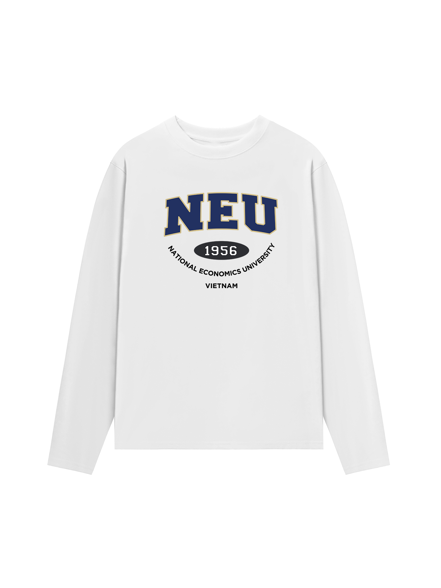 Áo Thun Dài Tay NEU - National Economics University