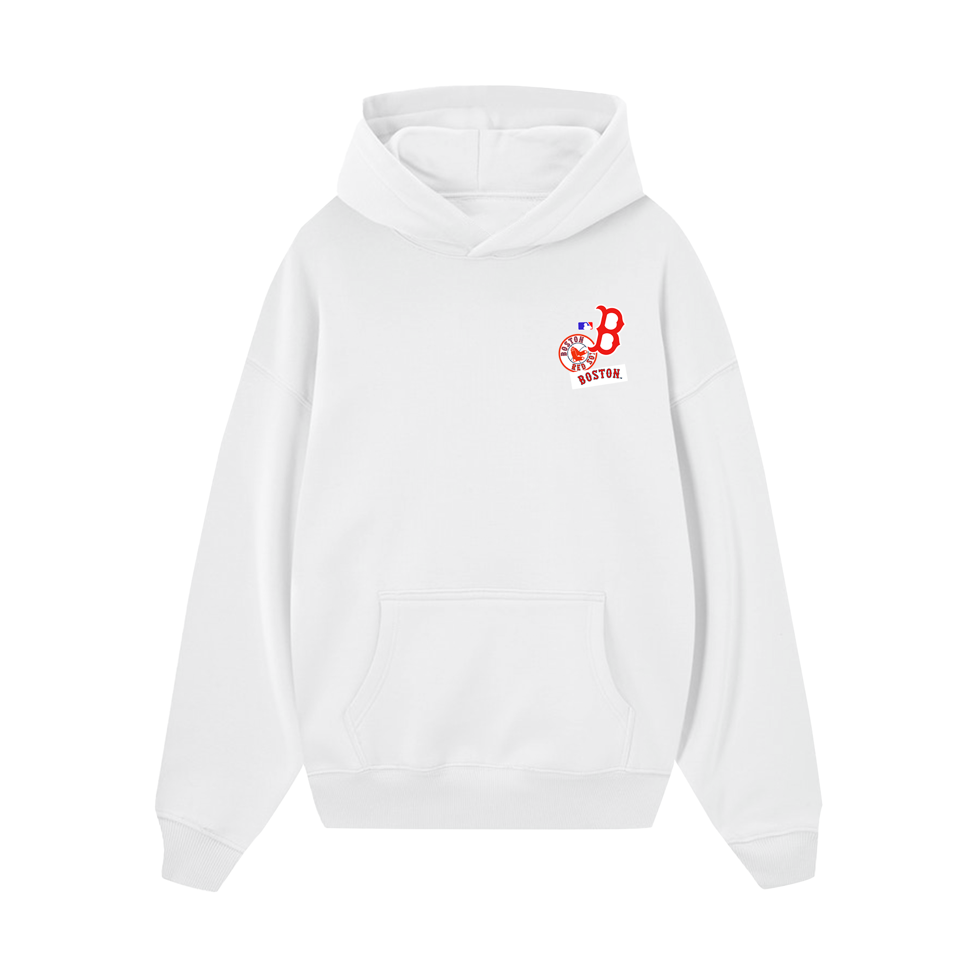 MLB Boston Red Sox Logo Red Hoodie