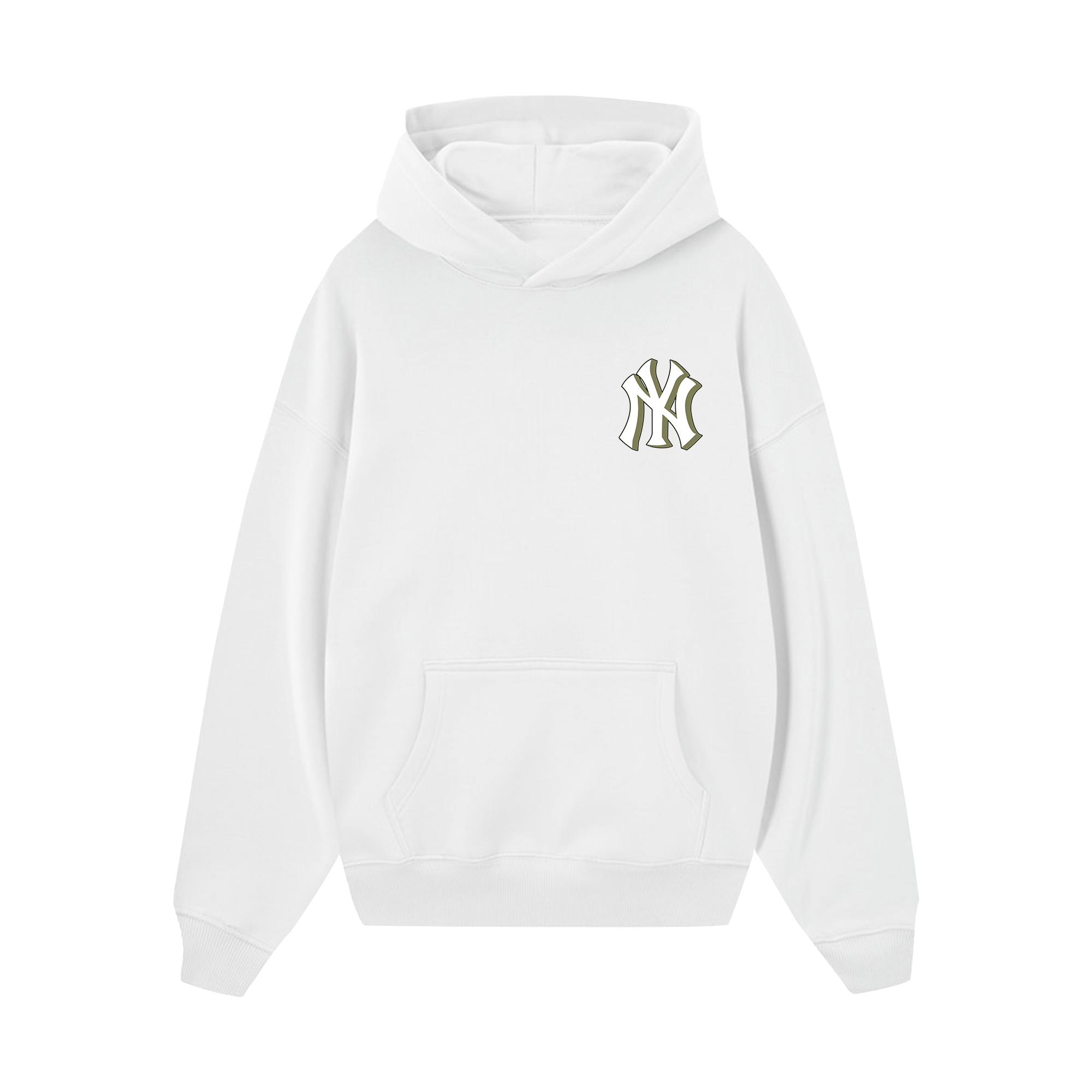 MLB Floral Green Floral New York Hoodie