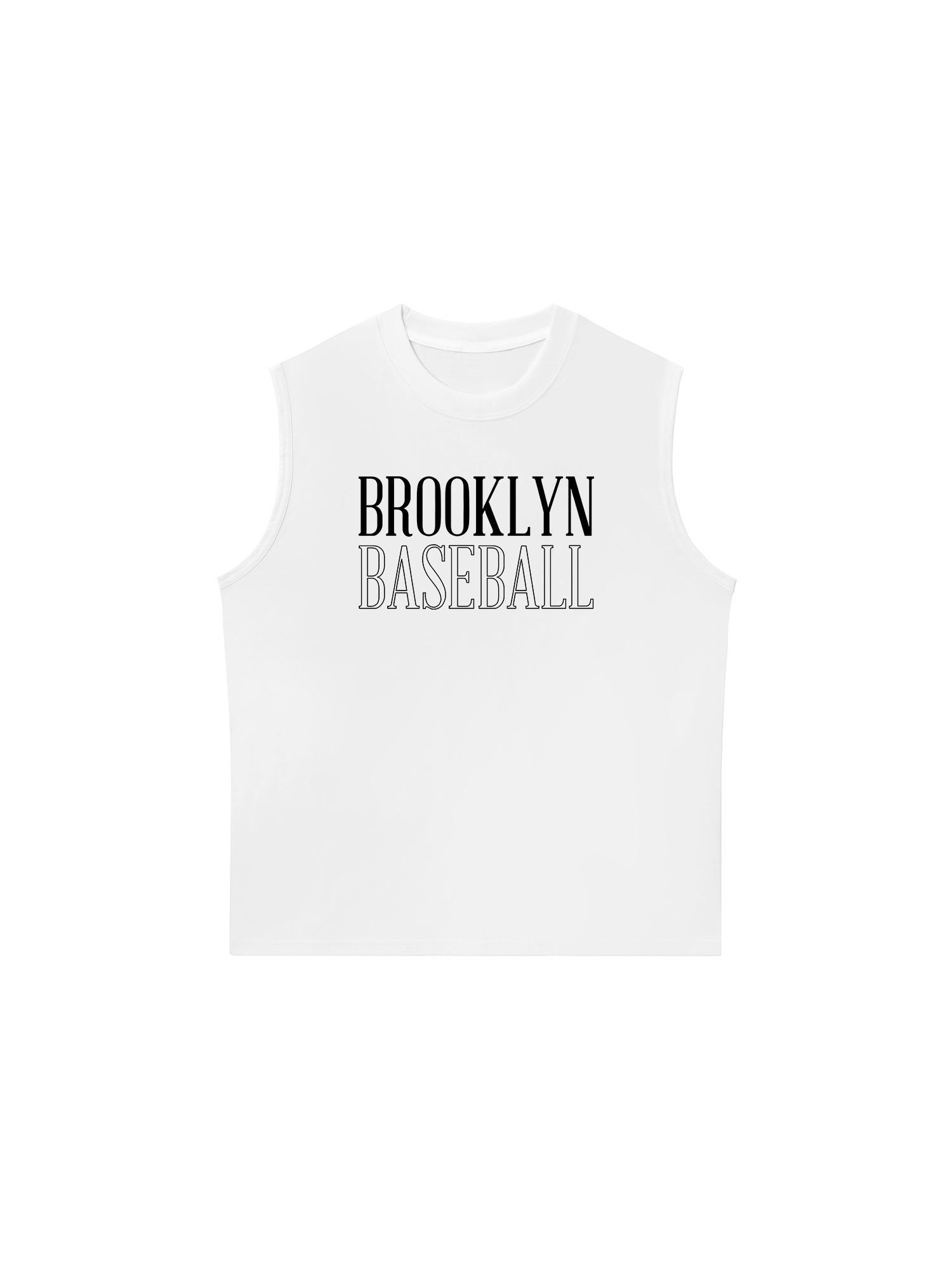 Áo Ba Lỗ Relaxed Fit Baseball Basic Brooklyn