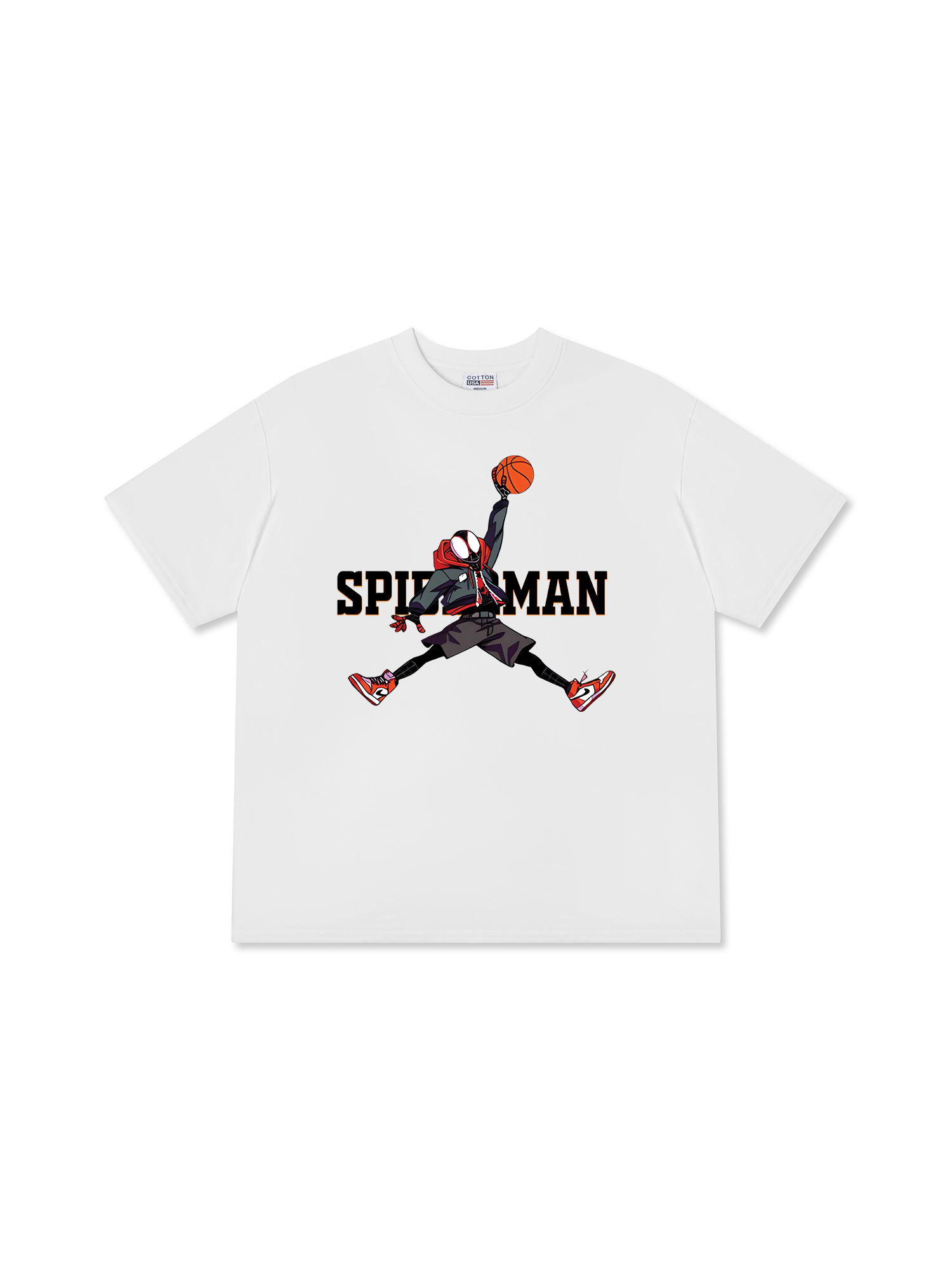 Áo Thun Relaxed Fit Basketball Spider