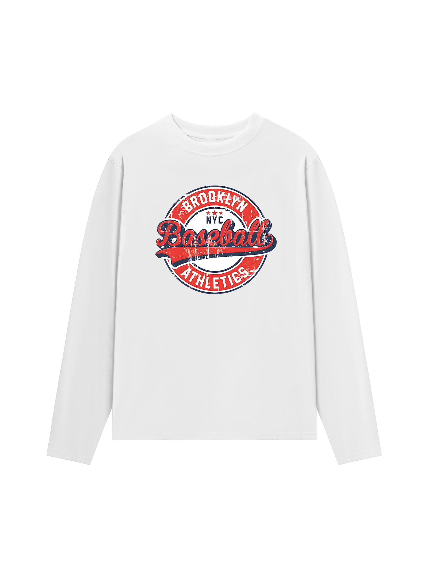 Áo Thun Dài Tay Baseball Brooklyn