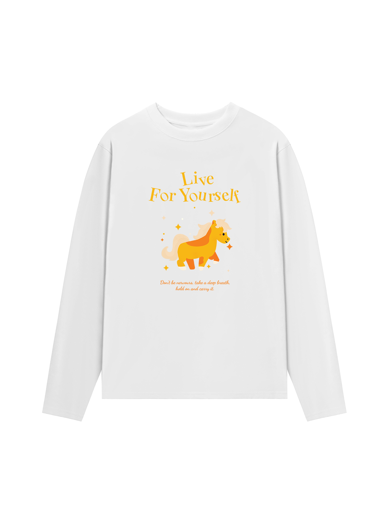 Áo Thun Dài Tay Live For Yourself