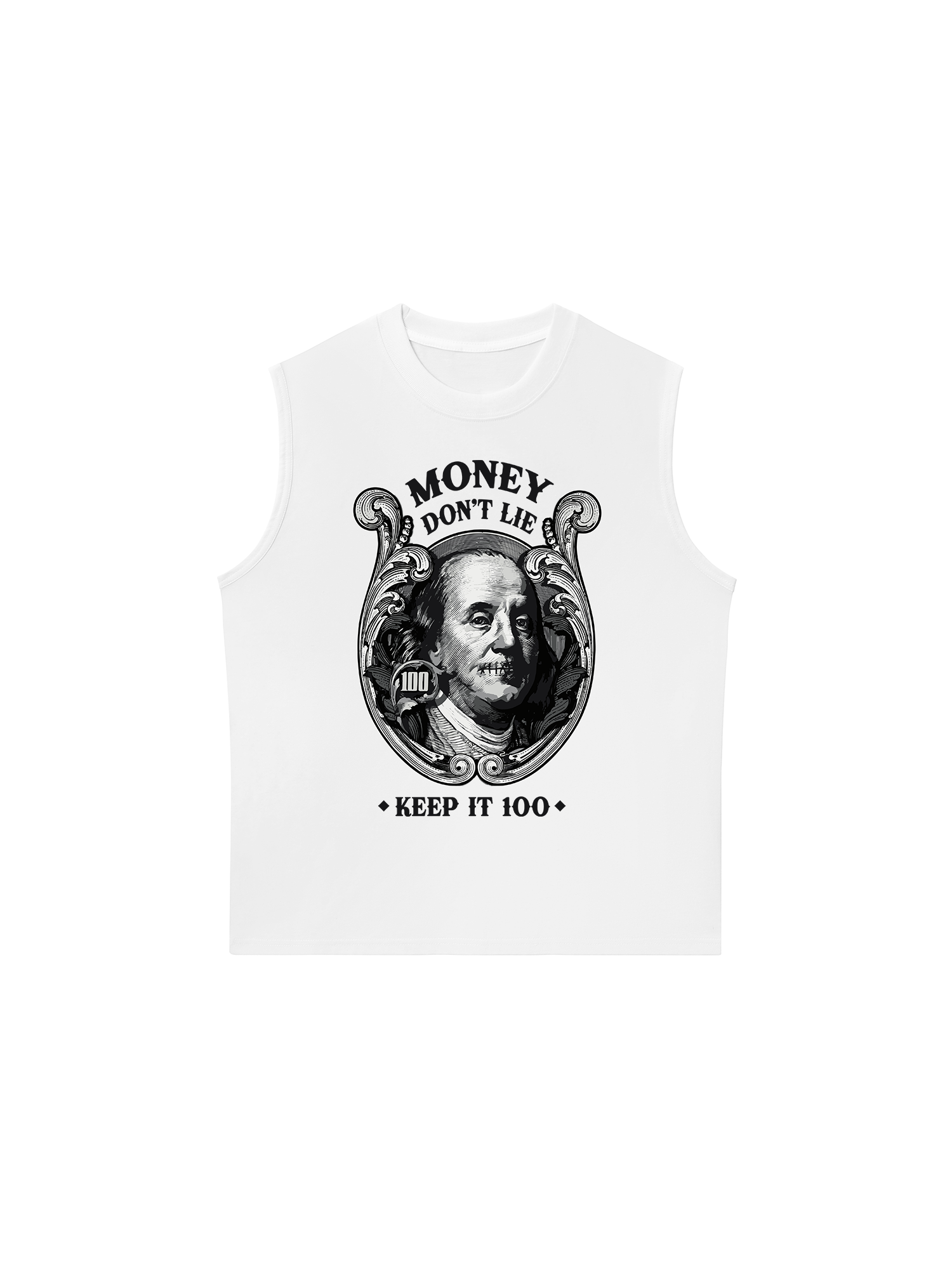 Áo Ba Lỗ Relaxed Fit Money Don_t Lie