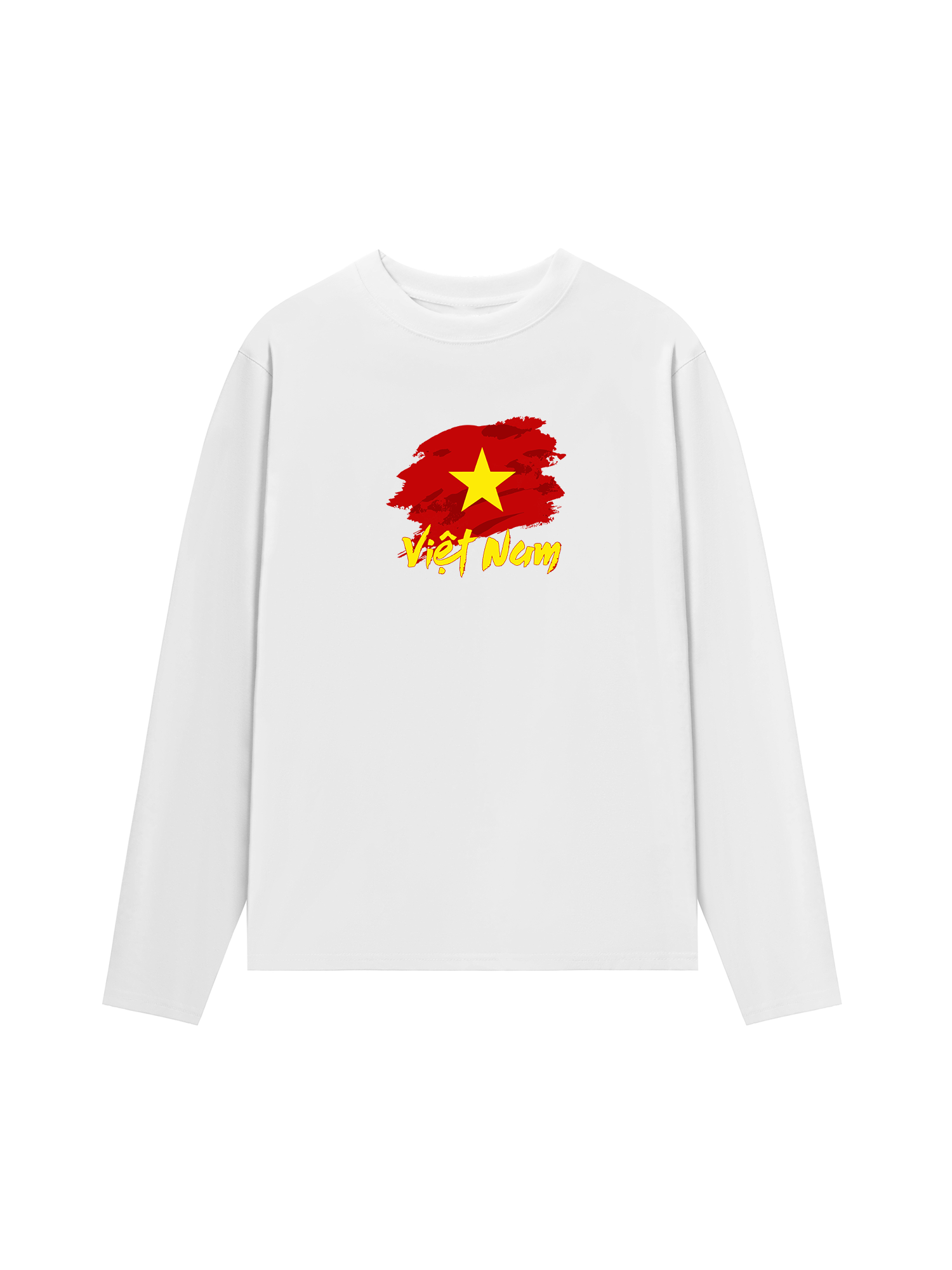 Áo Thun Dài Tay Cờ Việt Nam