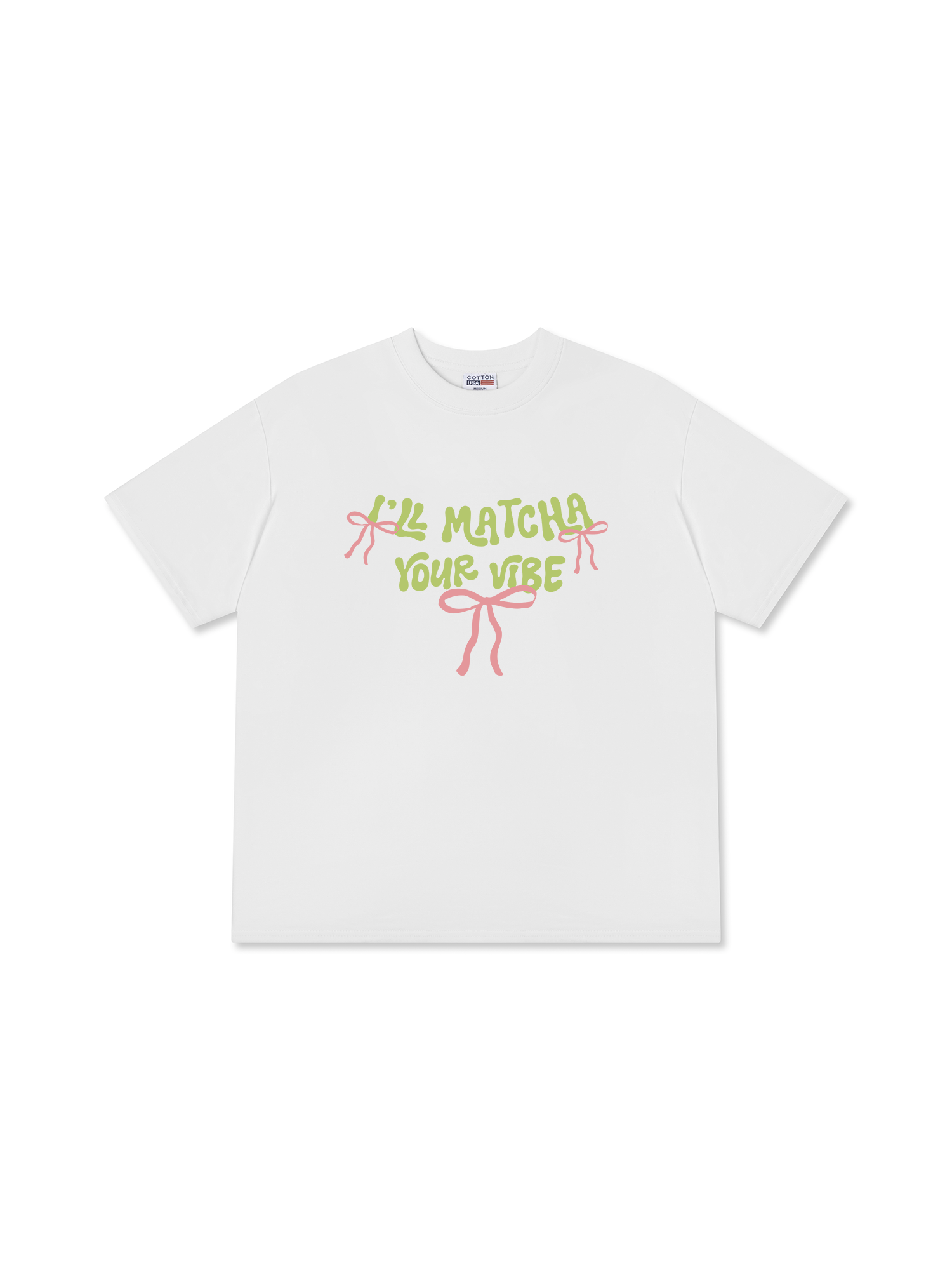 Áo Thun Relaxed Fit Daily Cup I'll Matcha Your Vibe