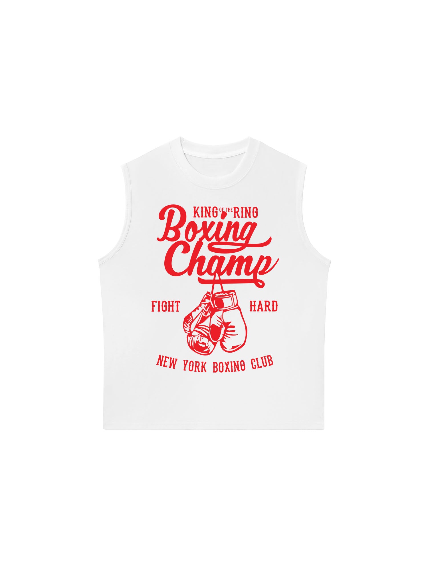 Áo Ba Lỗ Relaxed Fit Champions Boxing Club