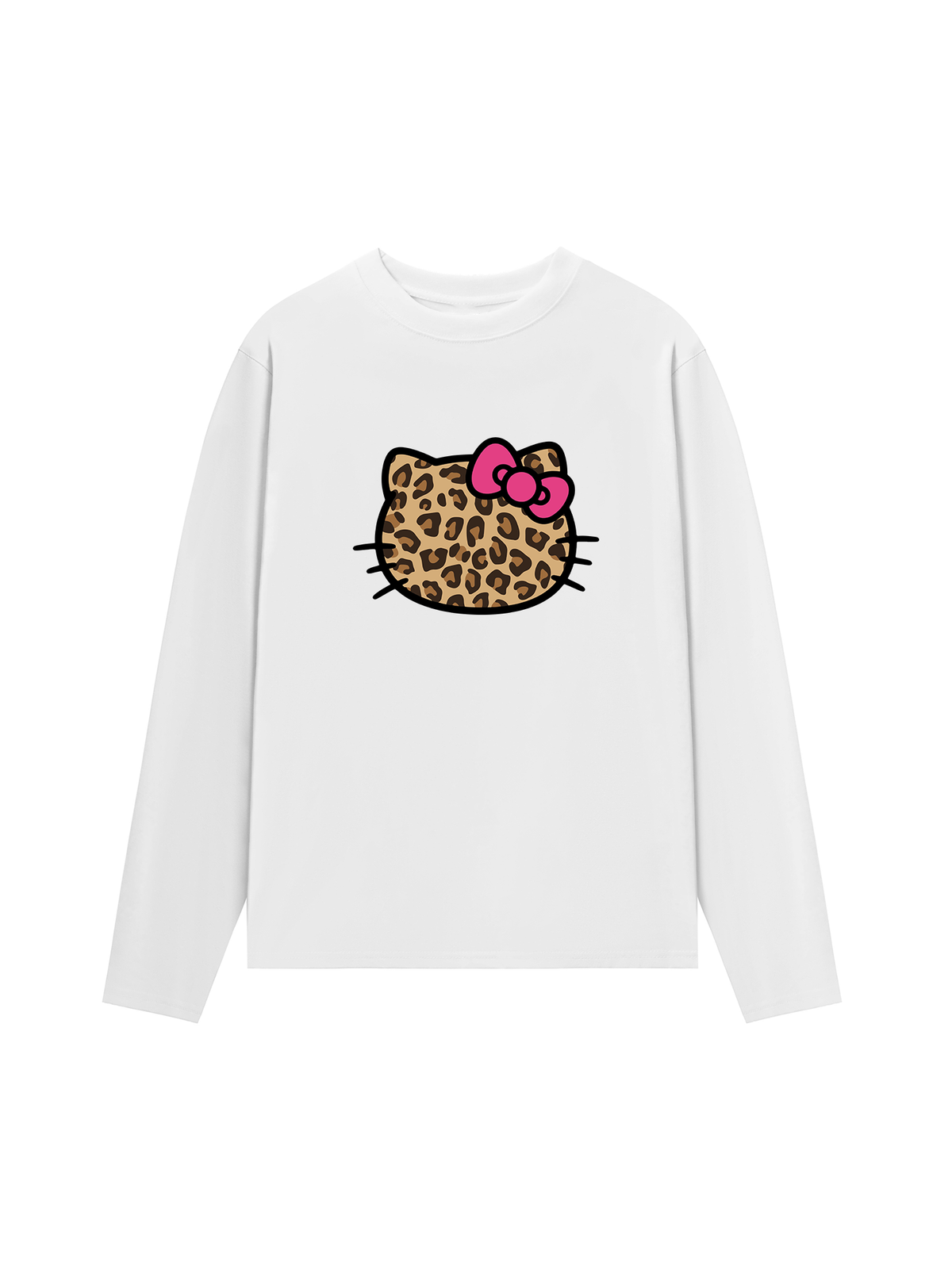 Áo Thun Dài Tay Urban Leopard Kitty
