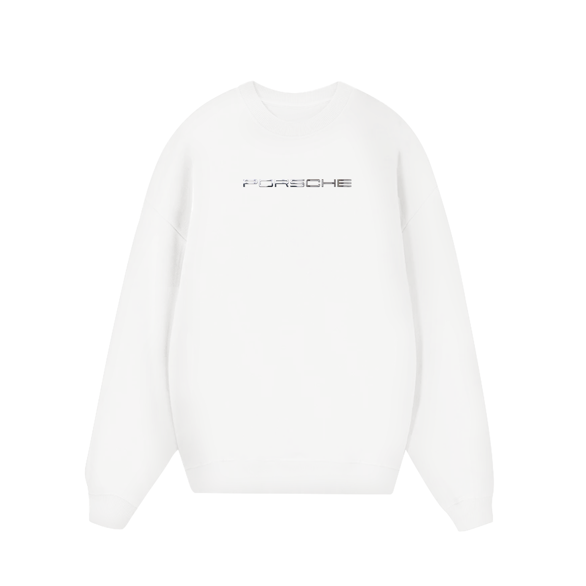 Porsche Chrome Typo Sweater