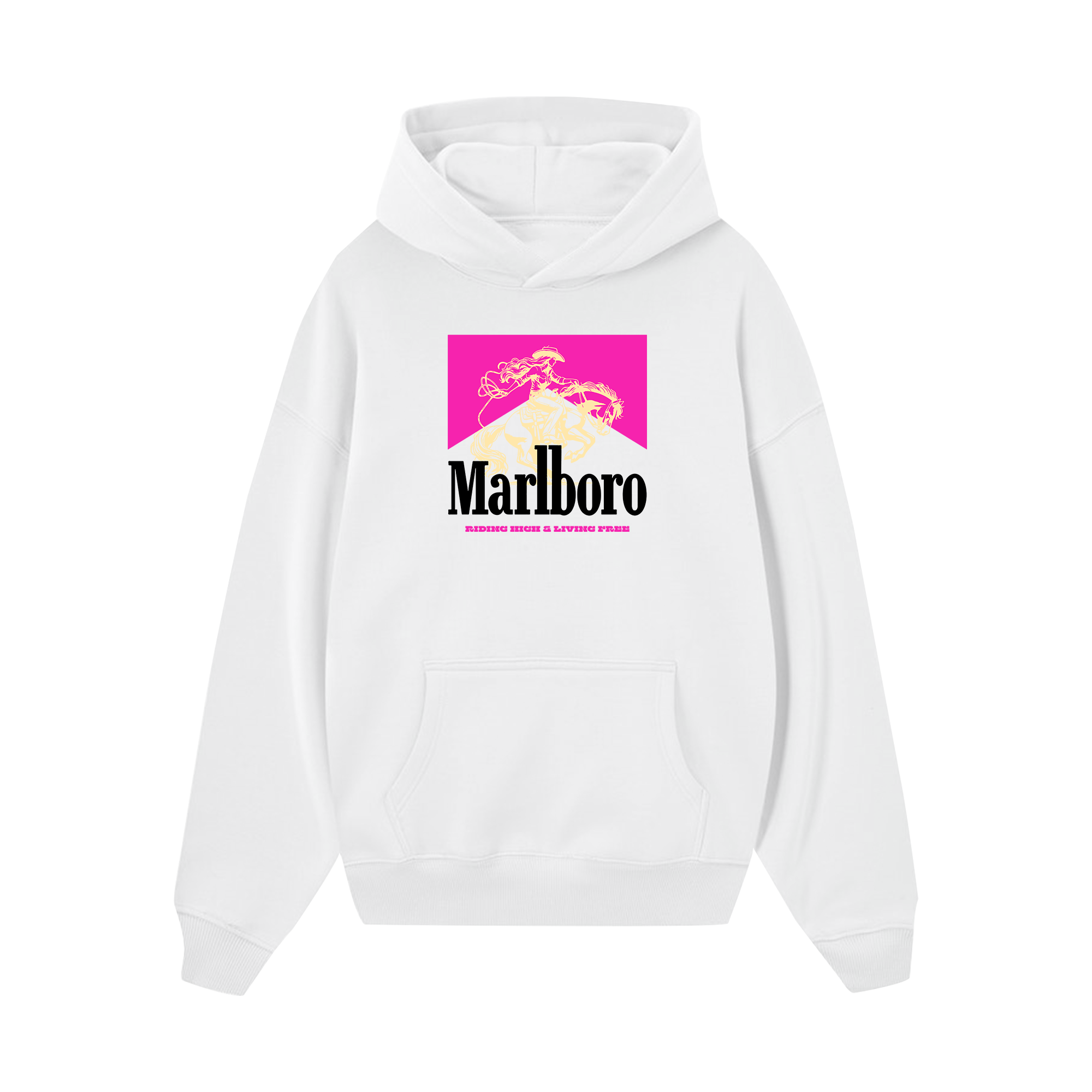 Marlboro Riding High & Living Free Hoodie