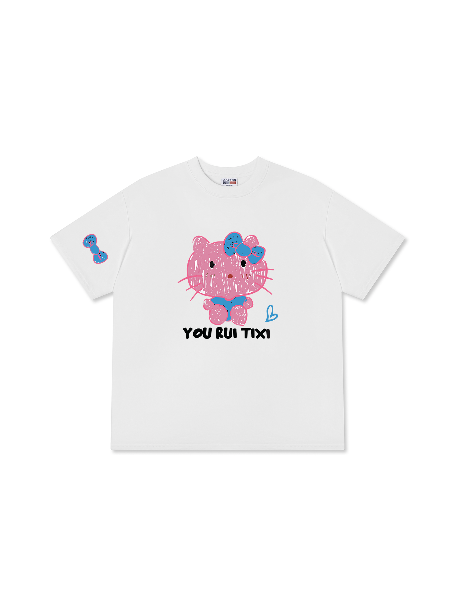 Áo Thun Relaxed Fit Soft Paw You Rui Tixi