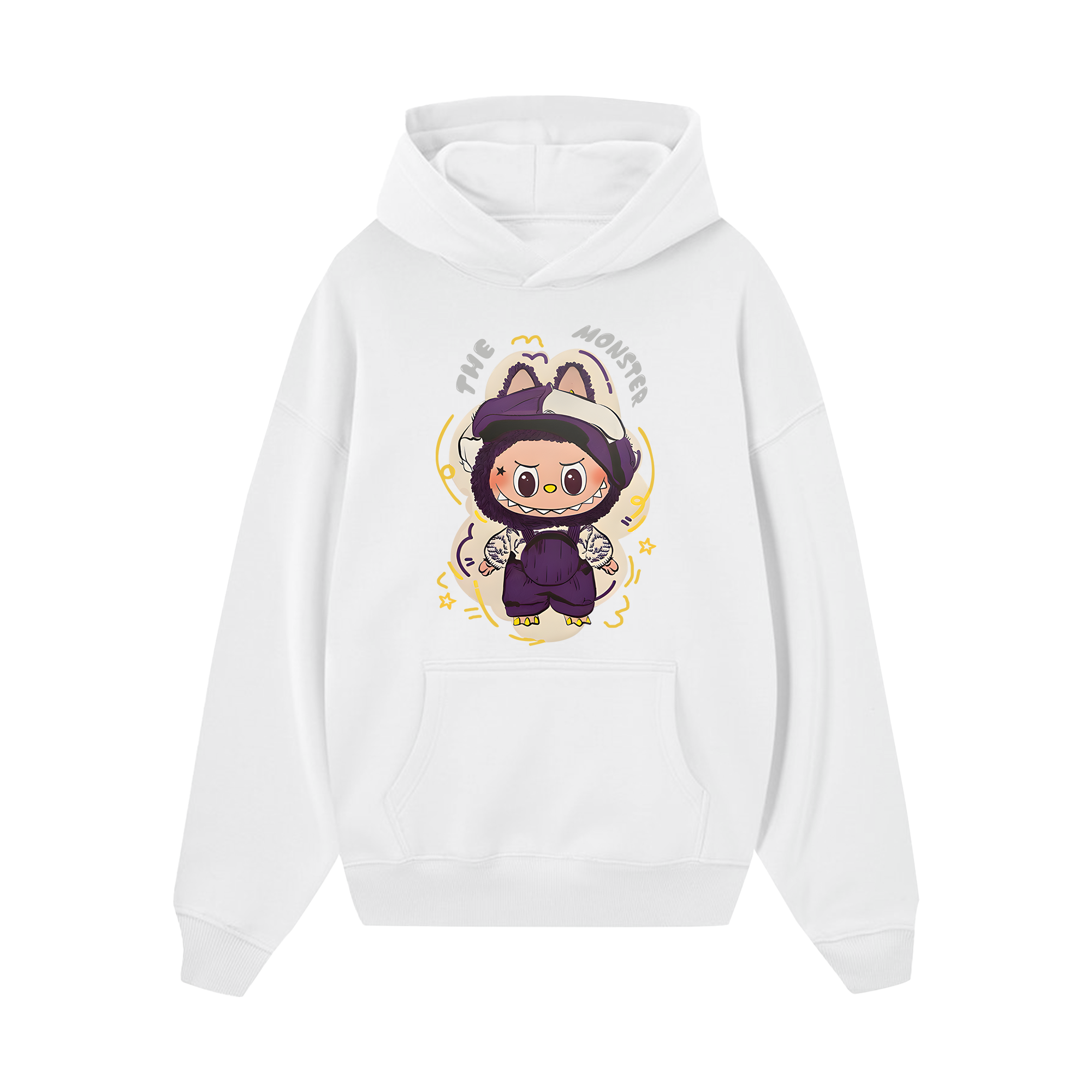 Labubu Purple Planet Hoodie