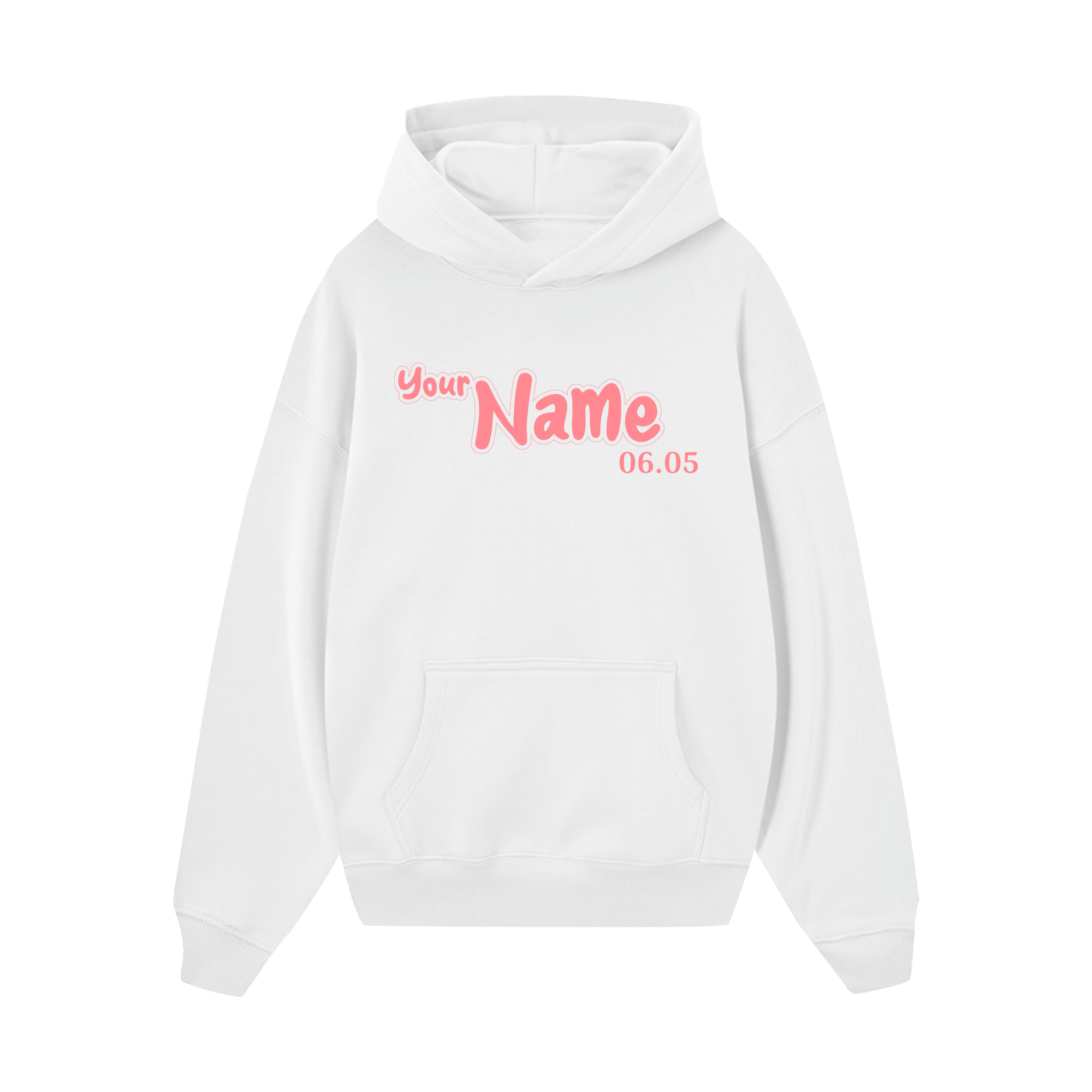 Custom Couple Name x Number Hoodie