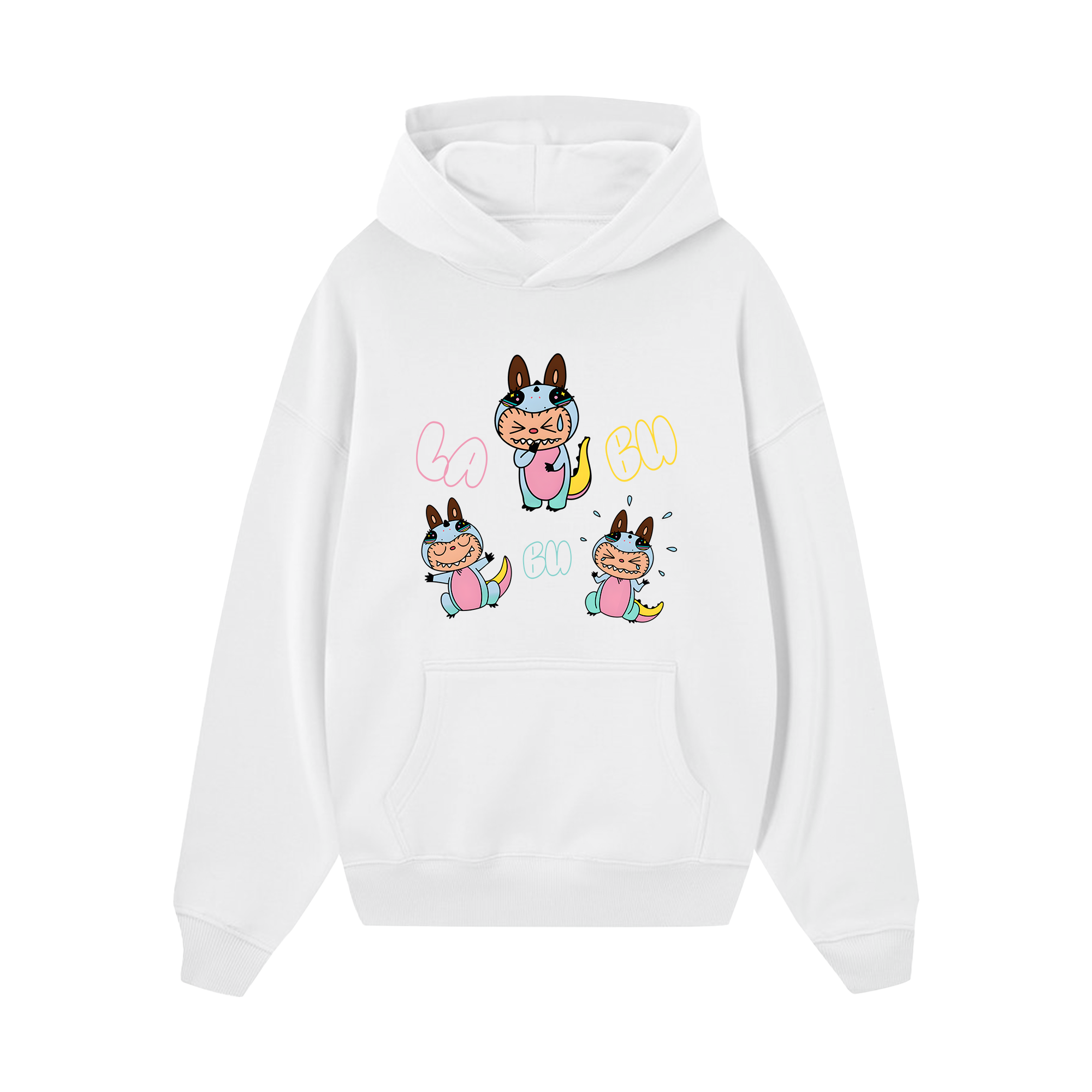 Labubu Funny Motion Hoodie