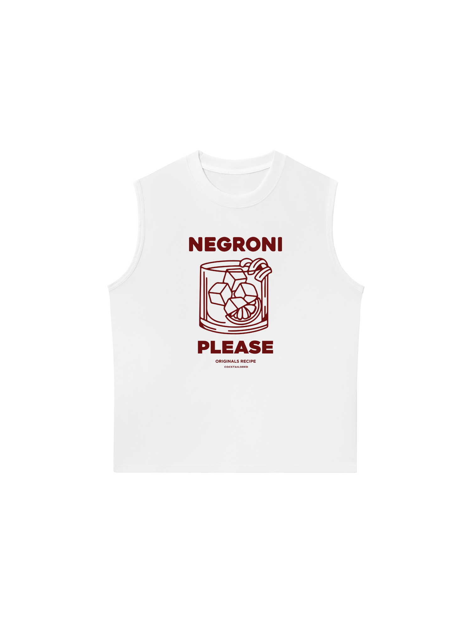 Áo Ba Lỗ Relaxed Fit Negroni Please