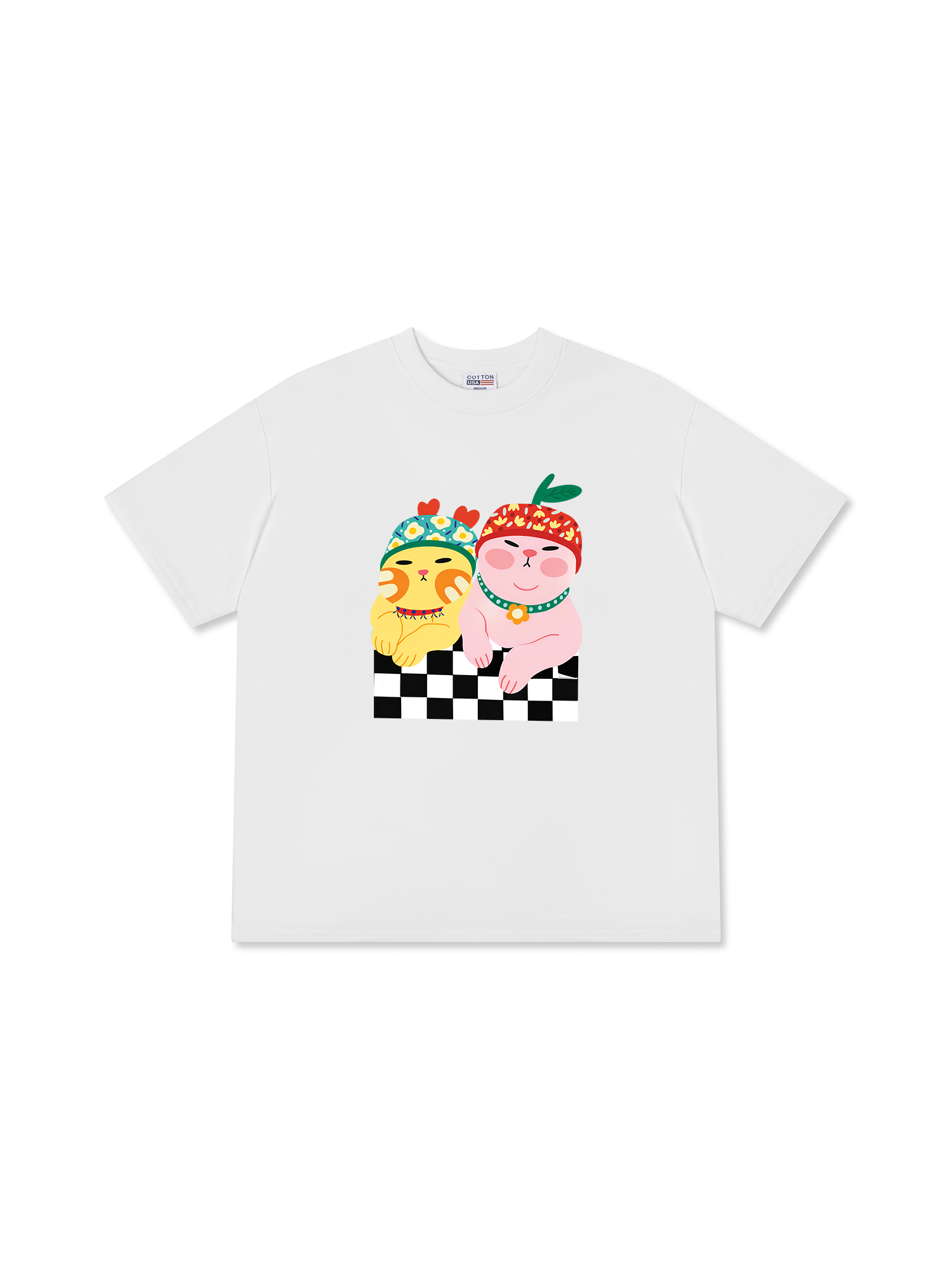 Áo Thun Relaxed Fit Fruit Meow Meow