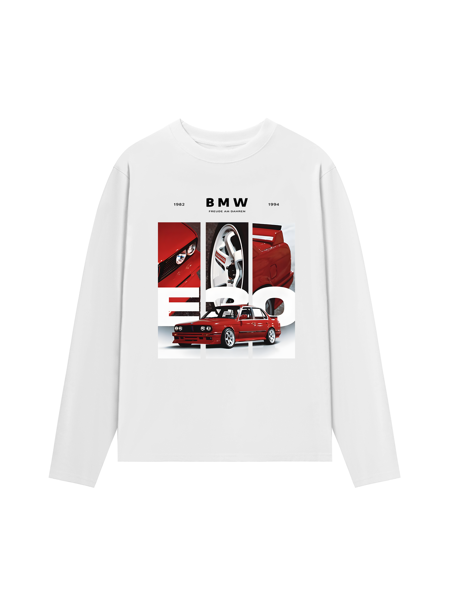 Áo Thun Dài Tay BMW Freude Am Dahren