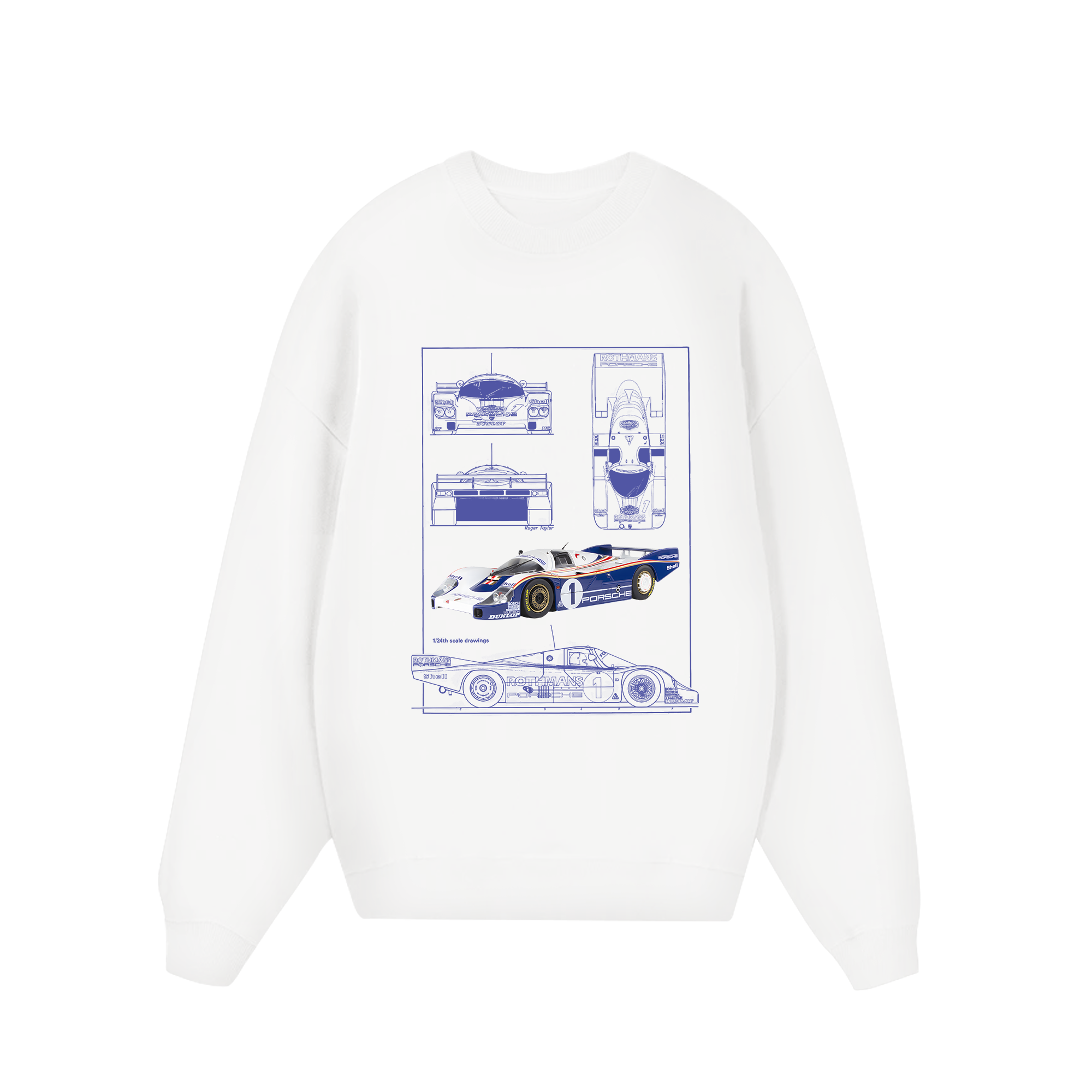 Porsche 956 Winner Le Mans 1982 Sweater