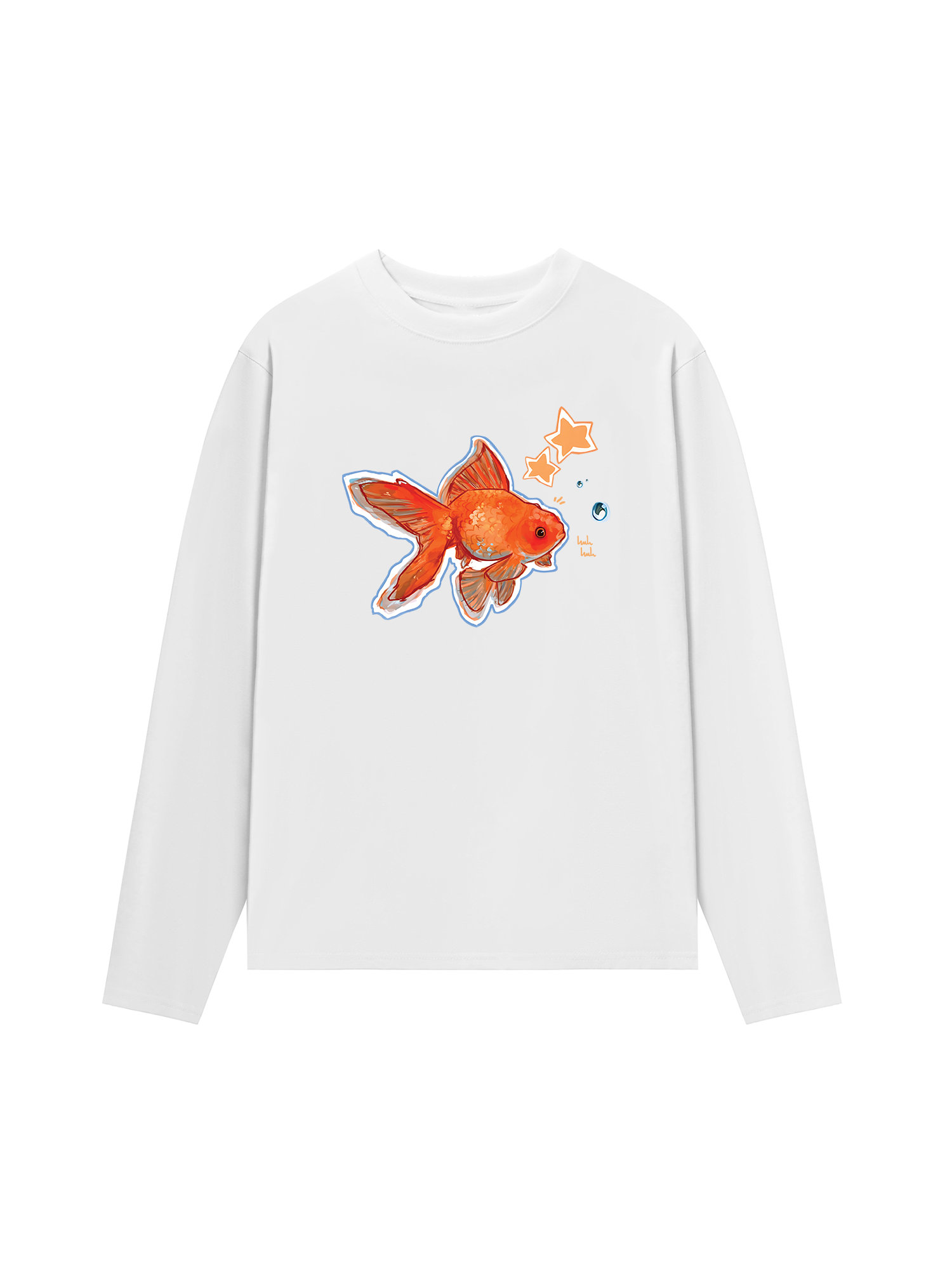 Áo Thun Dài Tay Tropical Goldfish