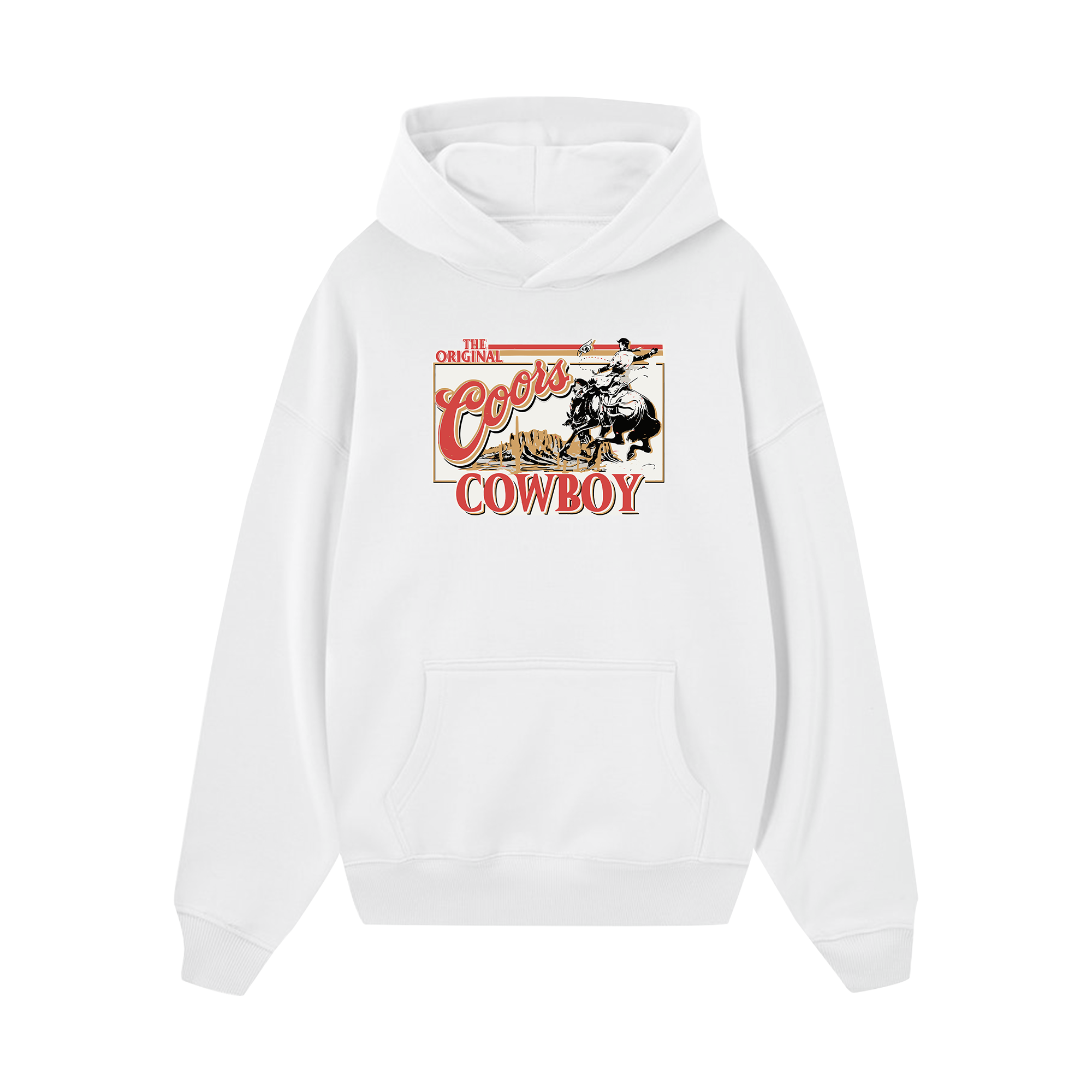 Marlboro Original Coors Cowboy Hoodie