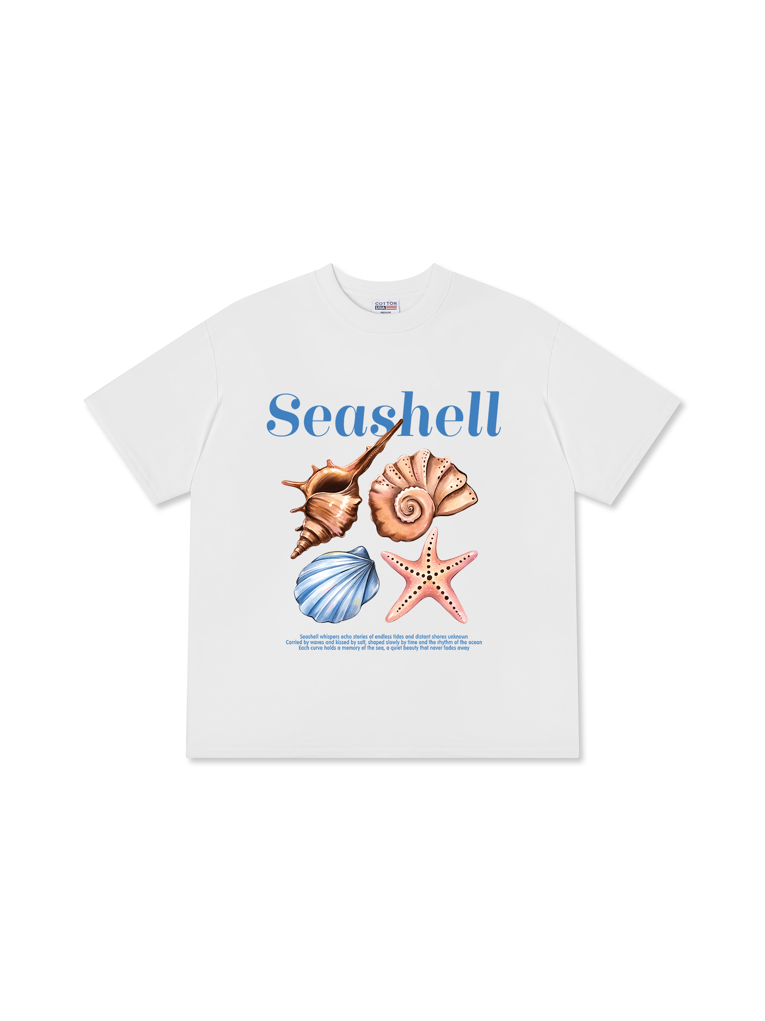 Áo Thun Relaxed Fit Seashell