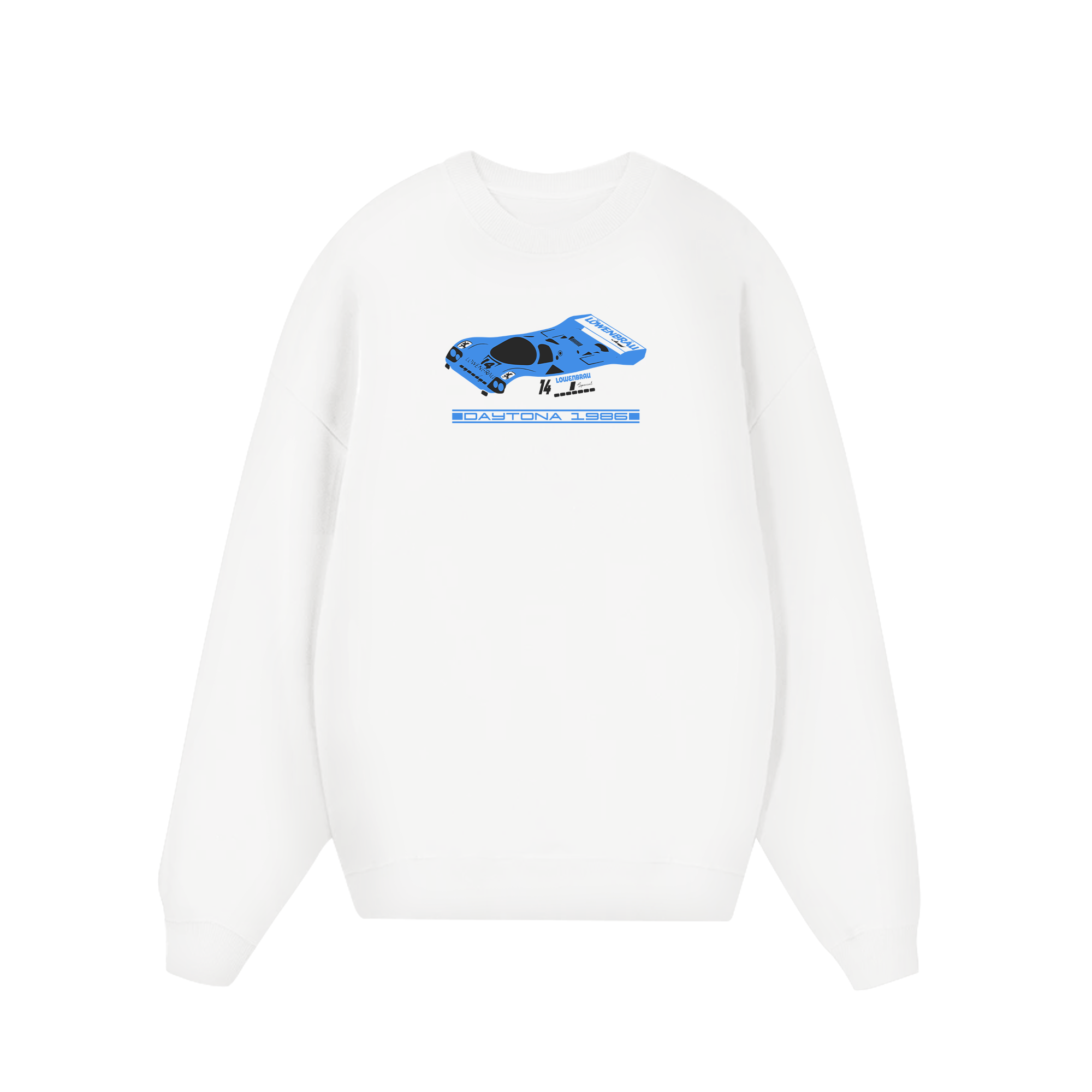 Porsche Cyan Daytona 1986 Sweater