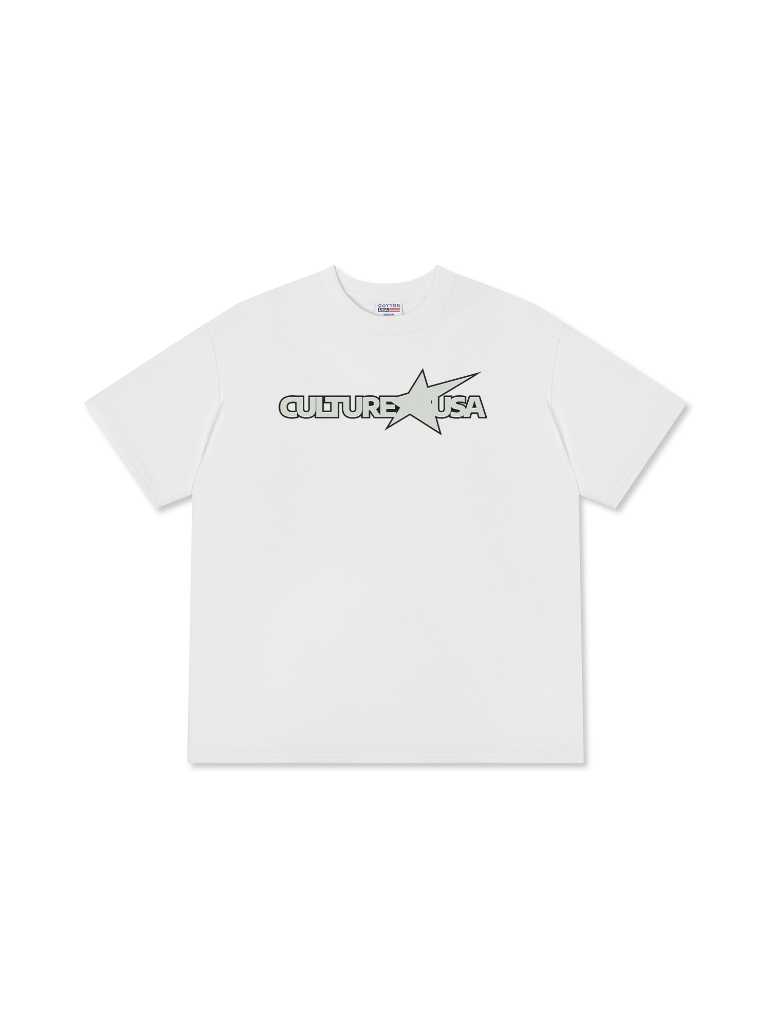 Áo Thun Relaxed Fit USA Culture Star