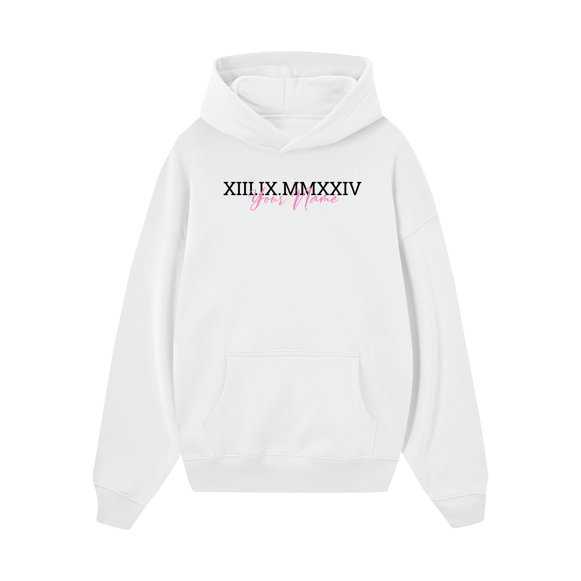 Custom Couple Name And Number Hoodie