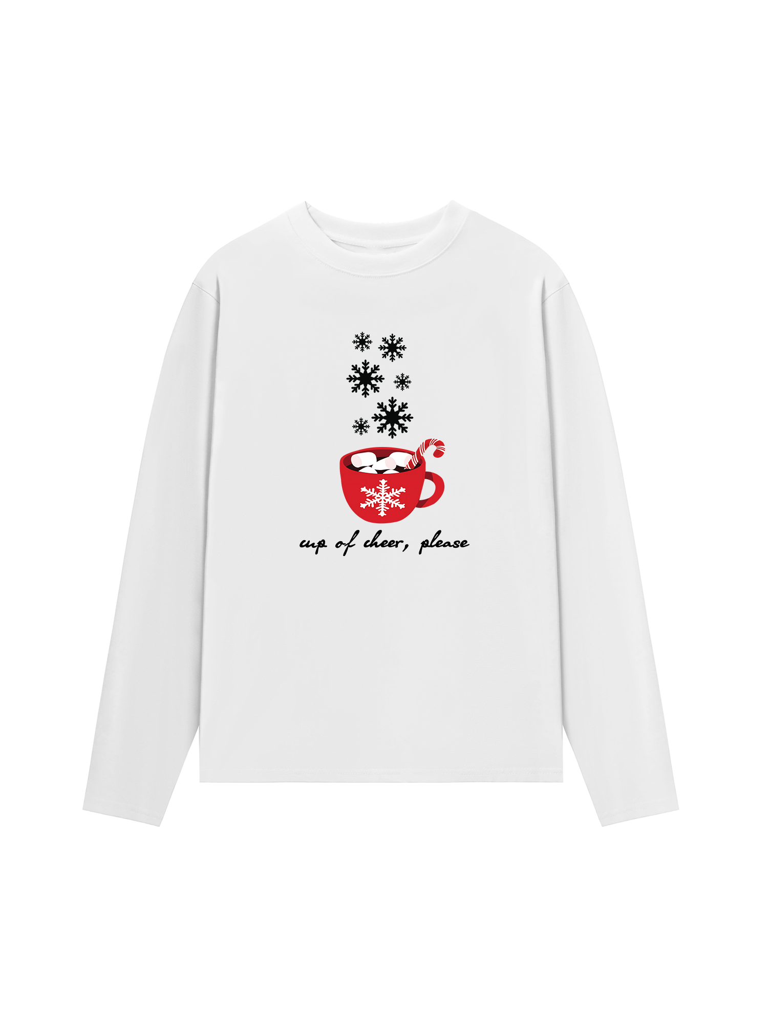 Áo Thun Dài Tay Holiday Cup Of Cheer