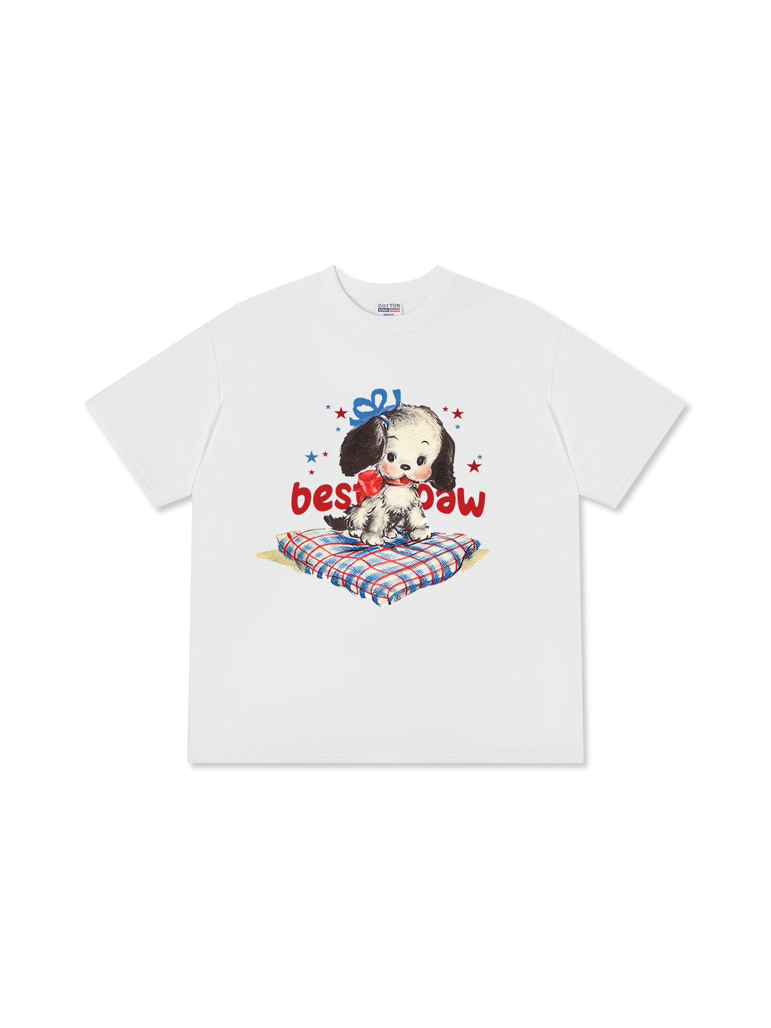 Áo Thun Relaxed Fit Soft Paw Besties Paw