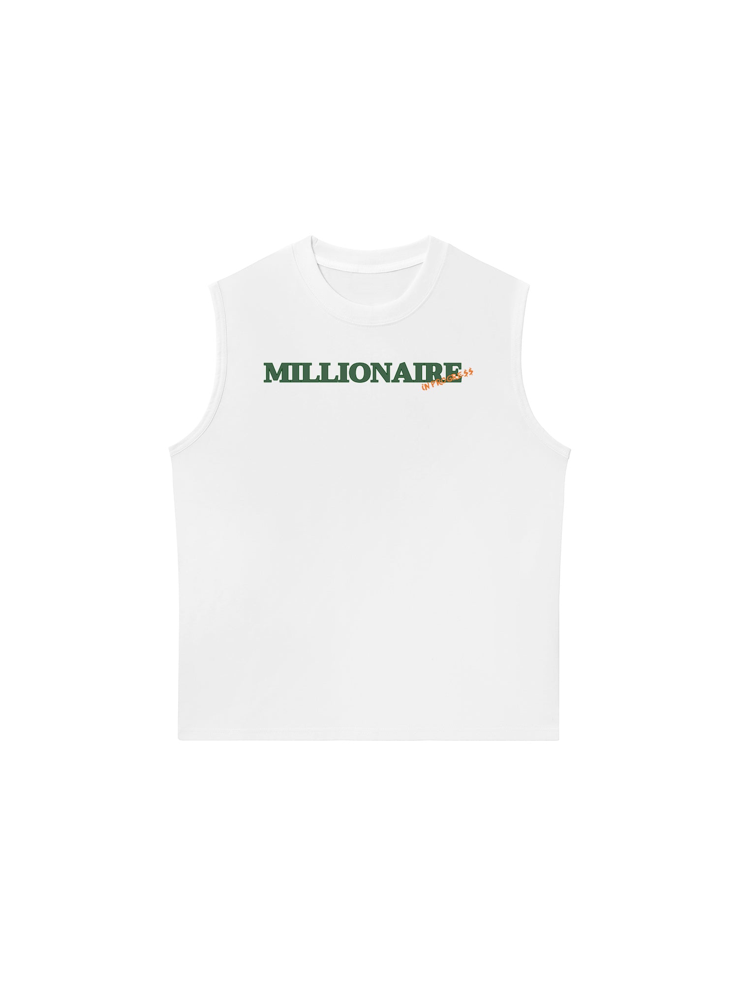 Áo Ba Lỗ Relaxed Fit Money Millionaire In Progress