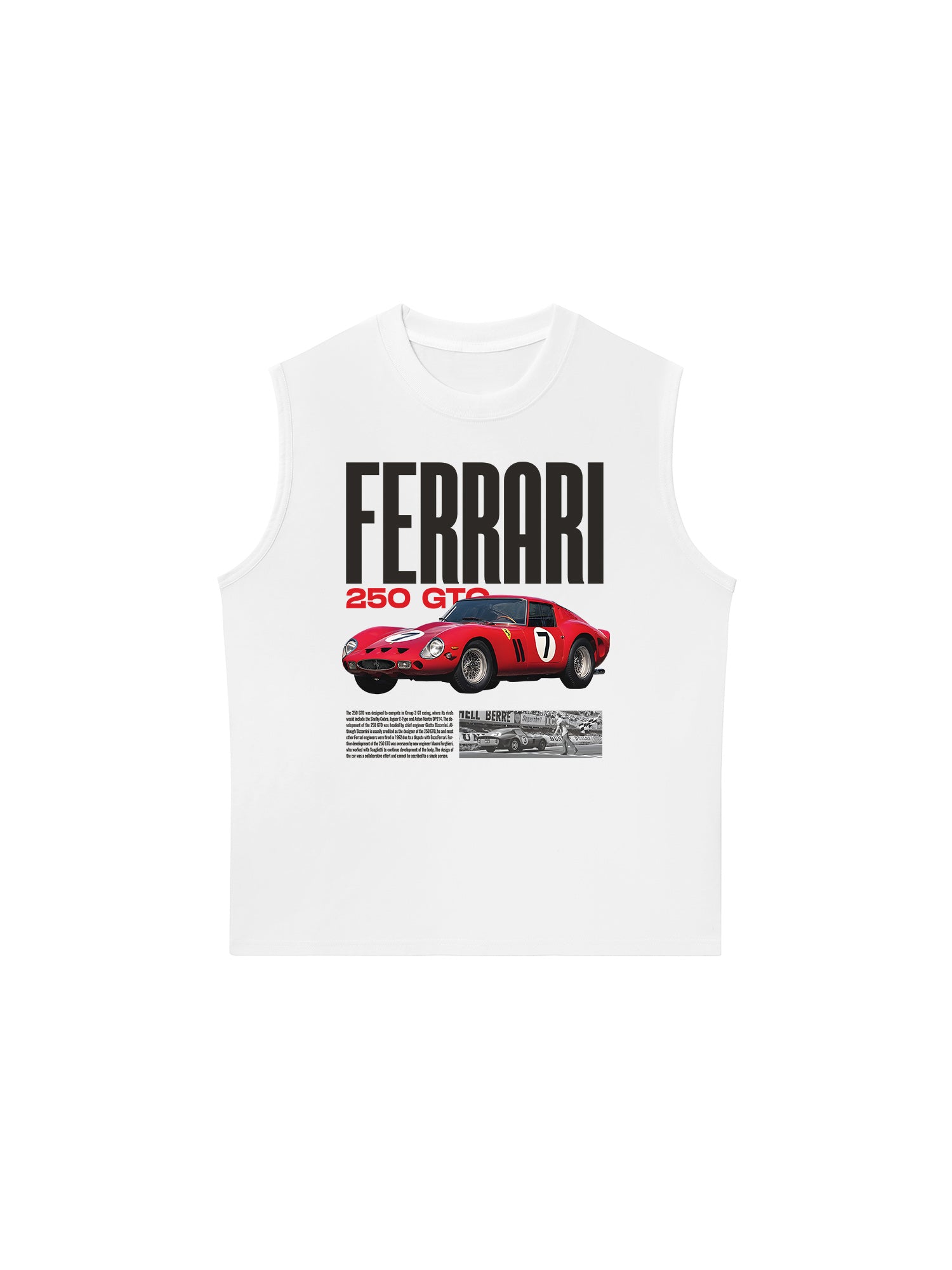 Áo Ba Lỗ Relaxed Fit Ferrari 250 GTO
