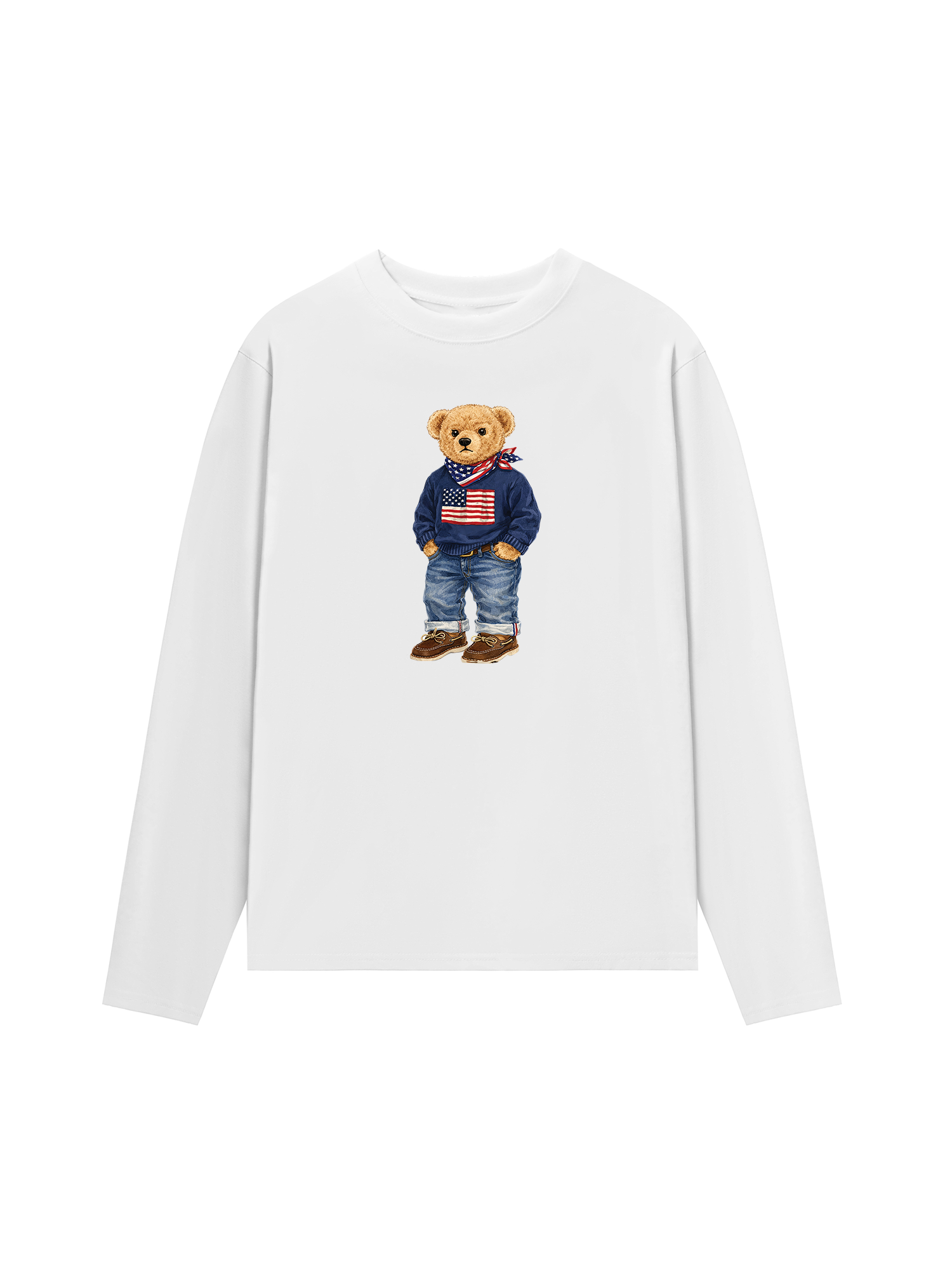 Áo Thun Dài Tay America Boy