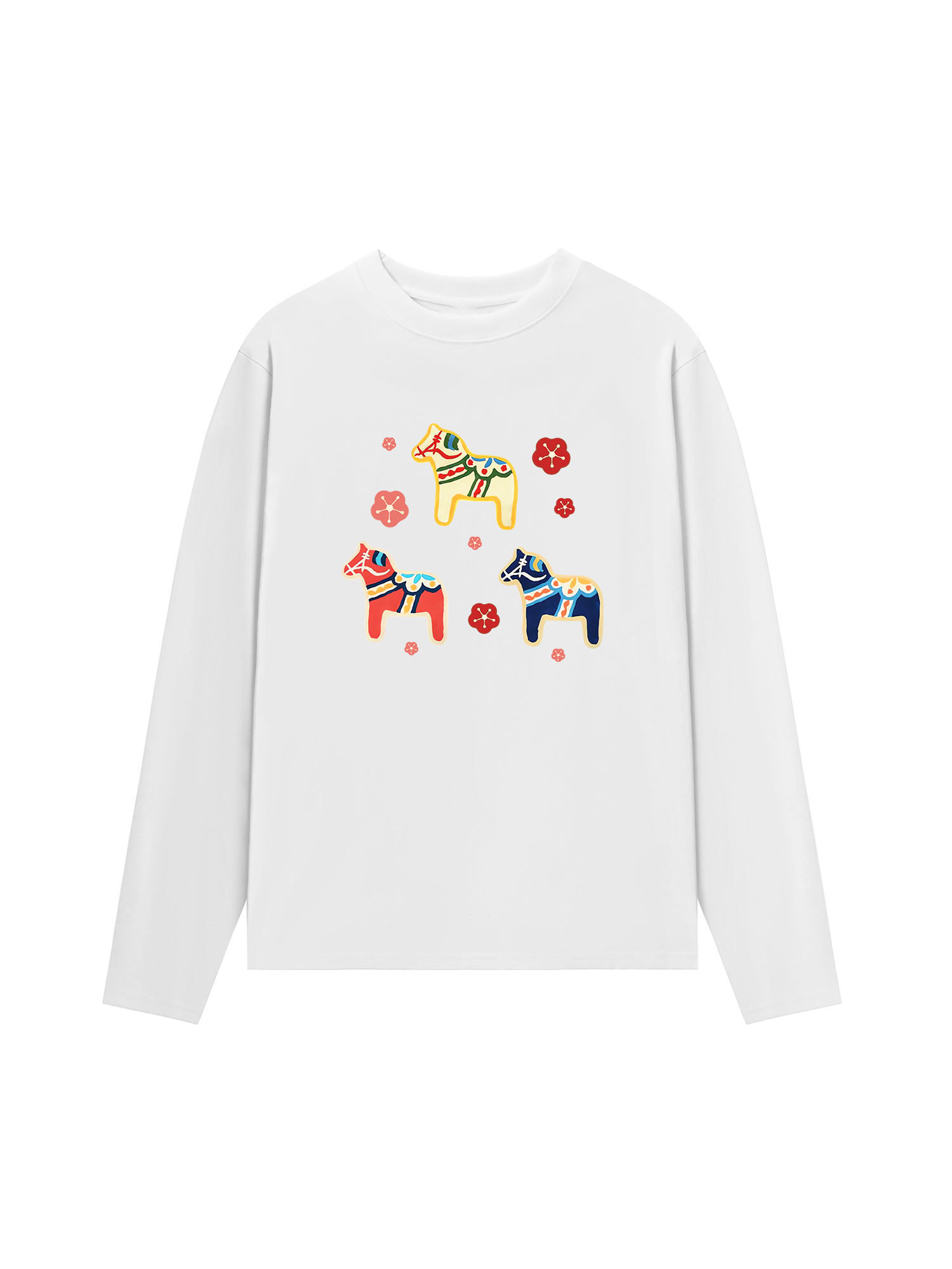 Áo Thun Dài Tay Cute Horse