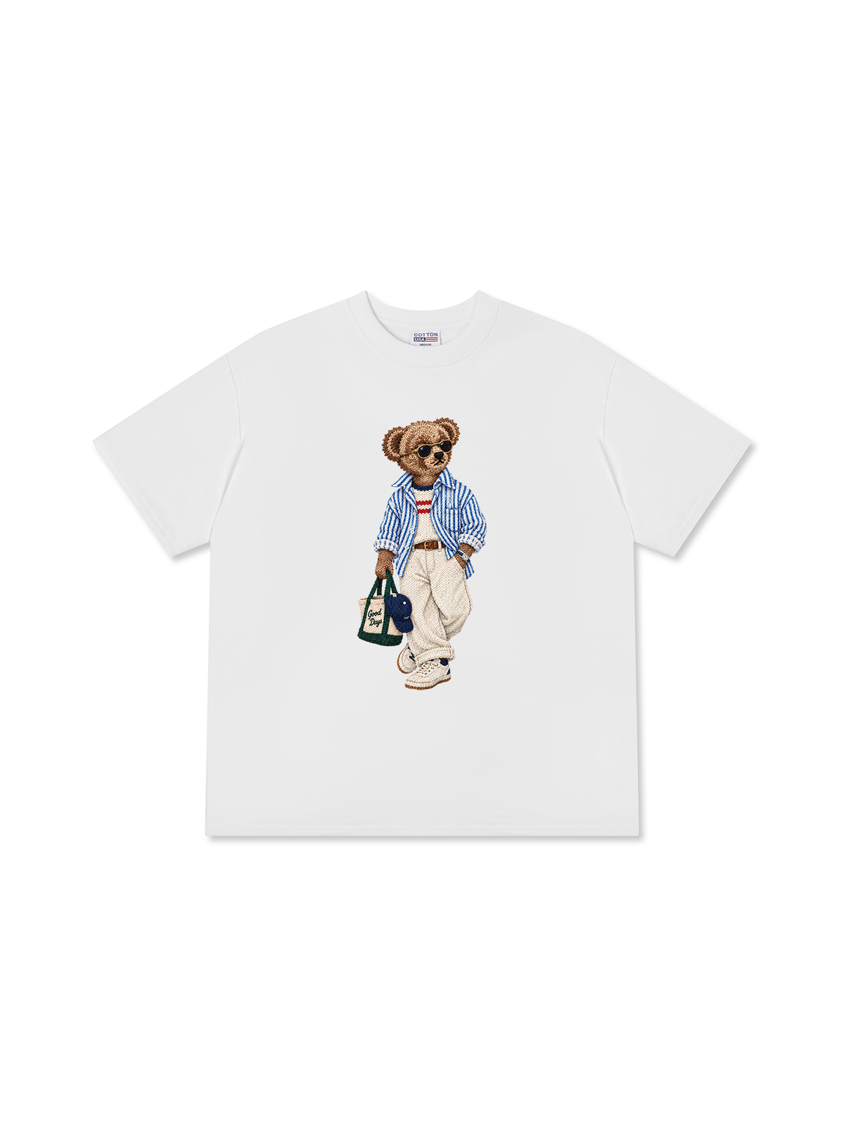 Áo Thun Relaxed Fit Bear Quiet Luxury