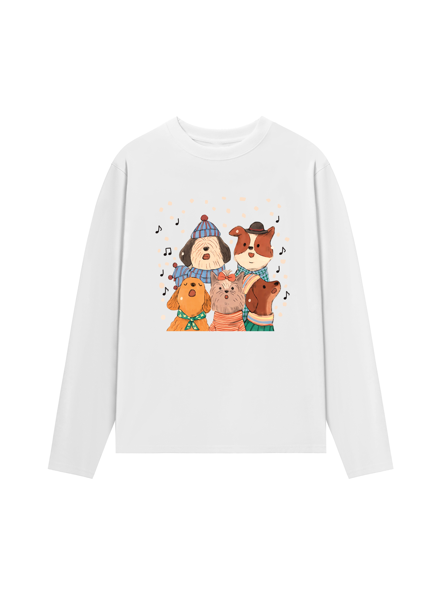 Áo Thun Dài Tay Cozy Day With Best Friend