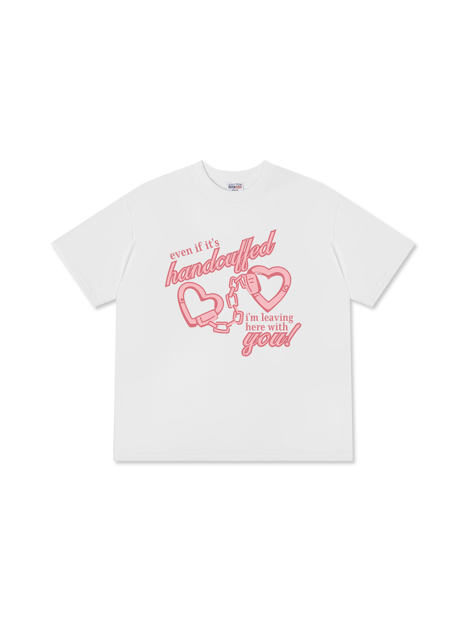 Áo Thun Relaxed Fit Love Handcuffed