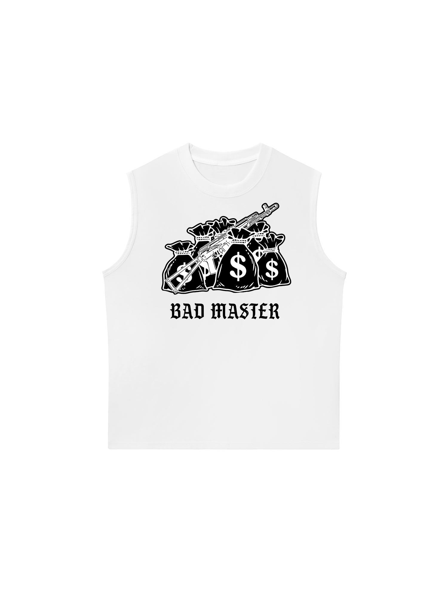 Áo Ba Lỗ Relaxed Fit Money Bad Master