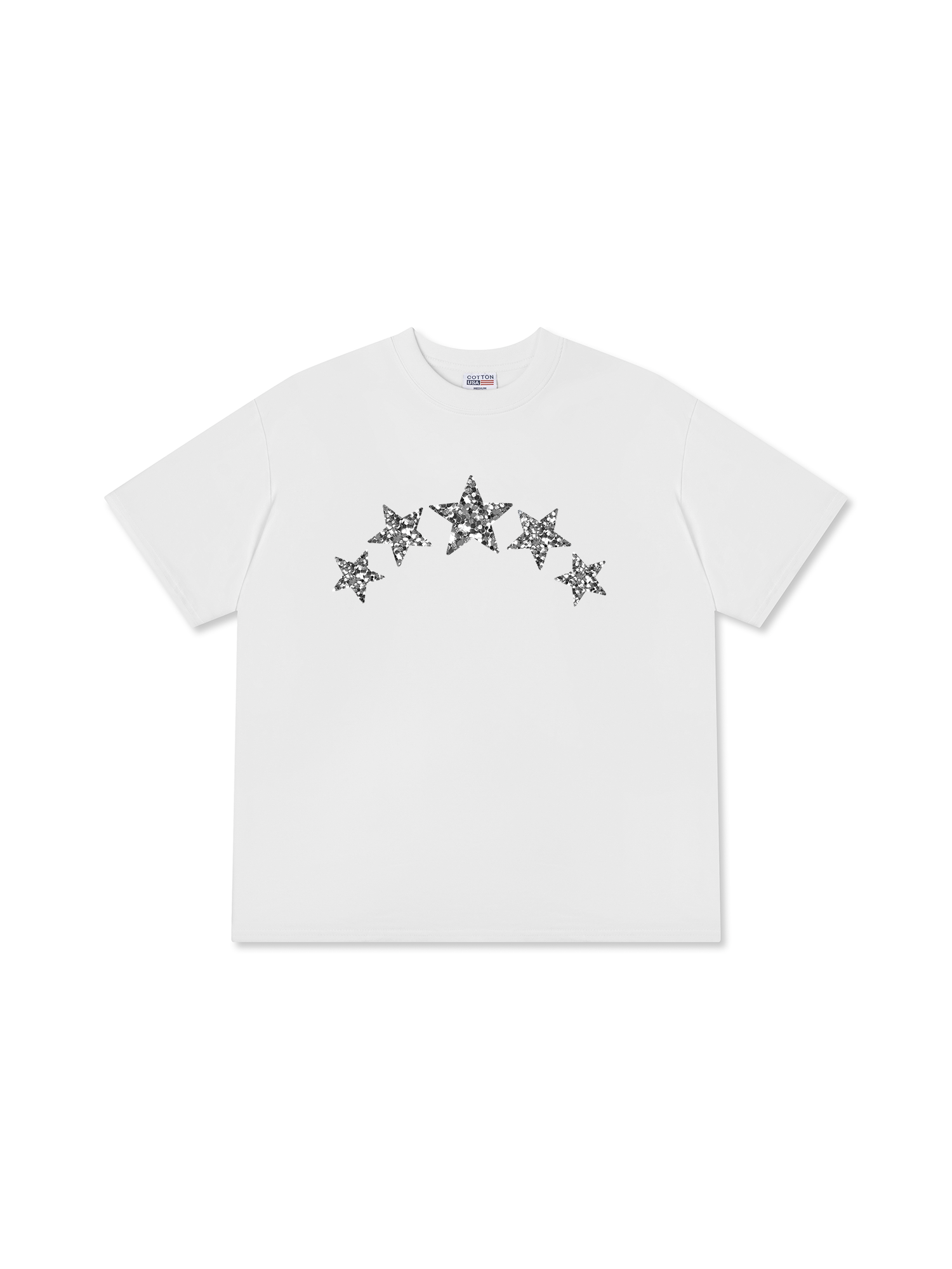 Áo Thun Relaxed Fit Bling Five Star